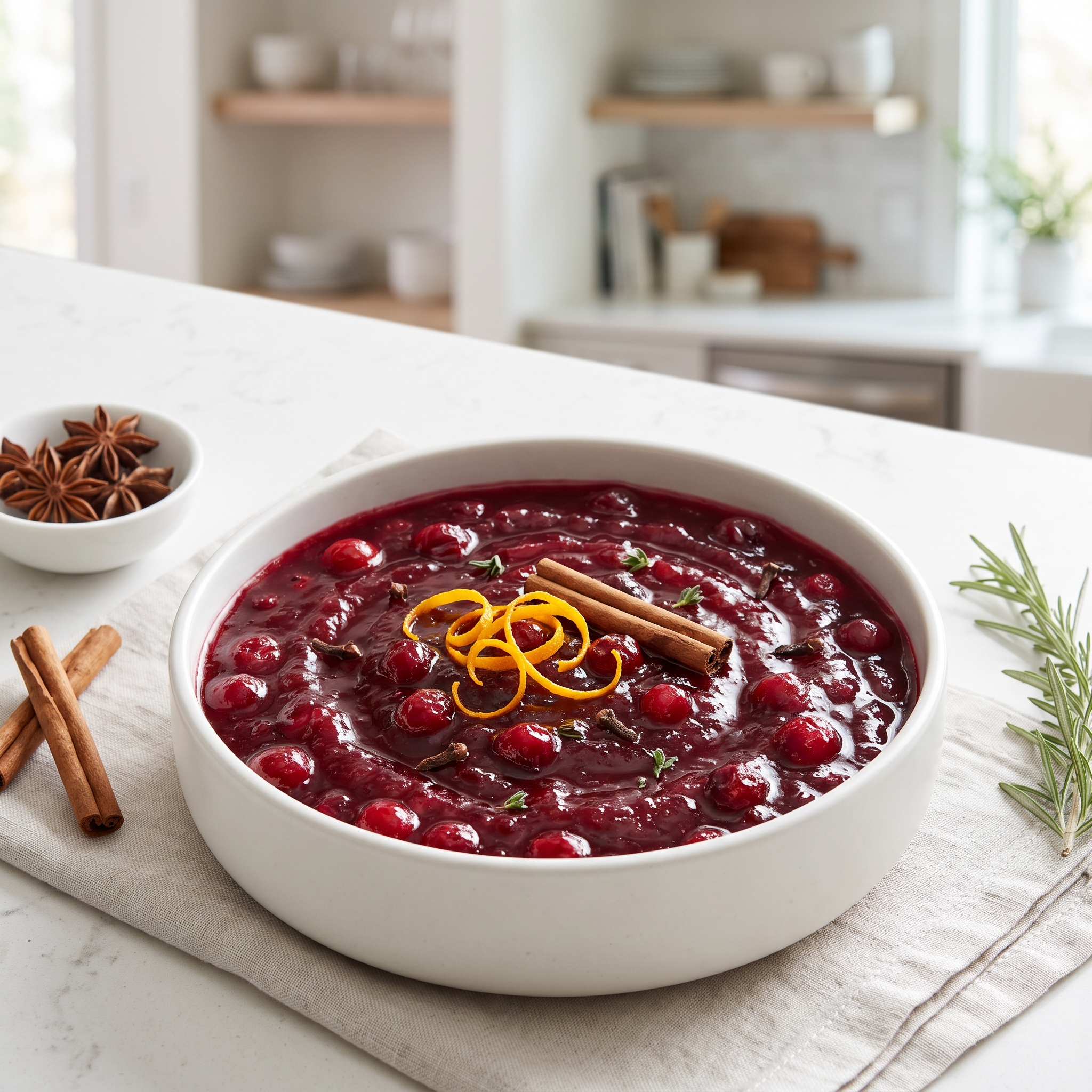 Cranberry Sauce with Apple Cider