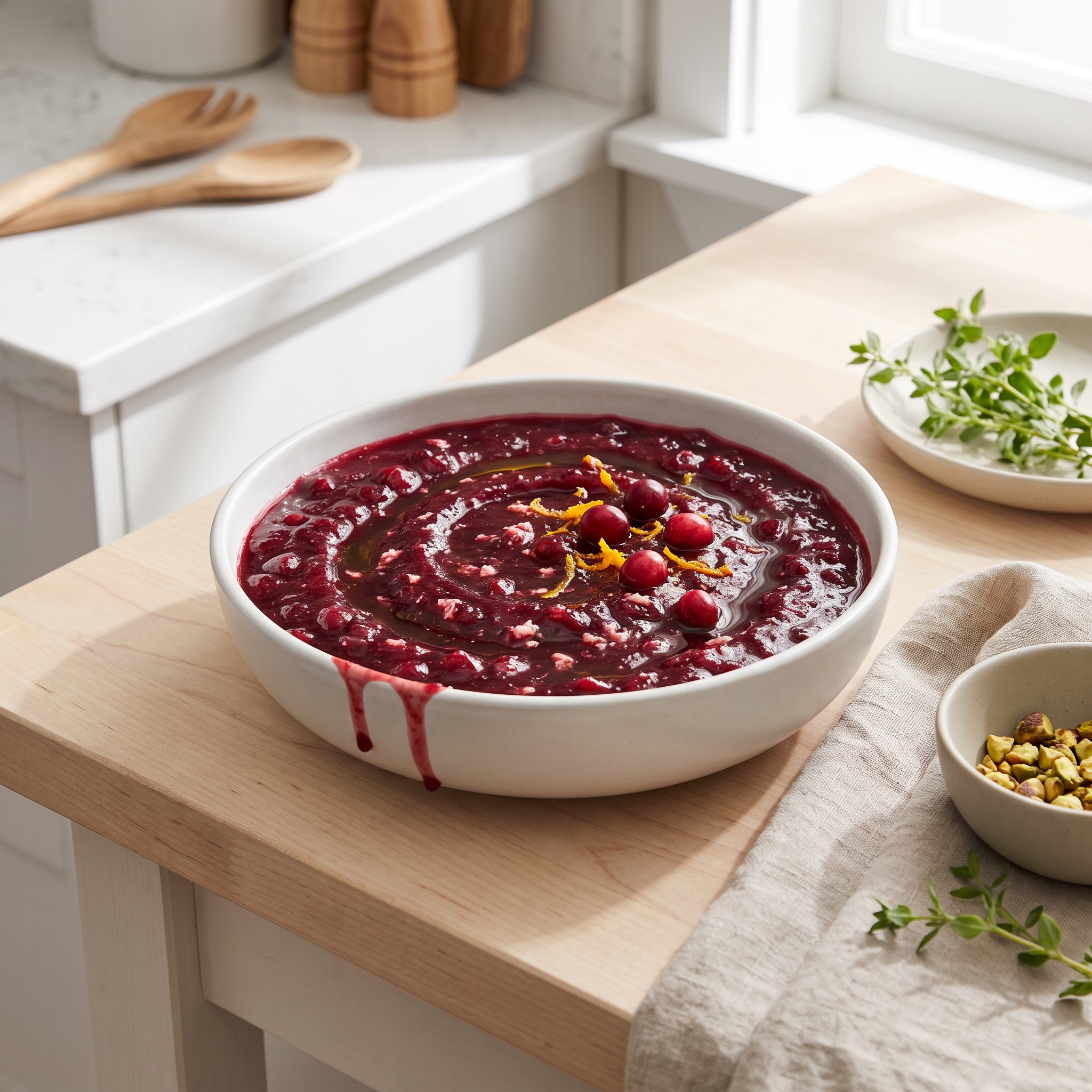 Cranberry Sauce with a Horseradish Kick
