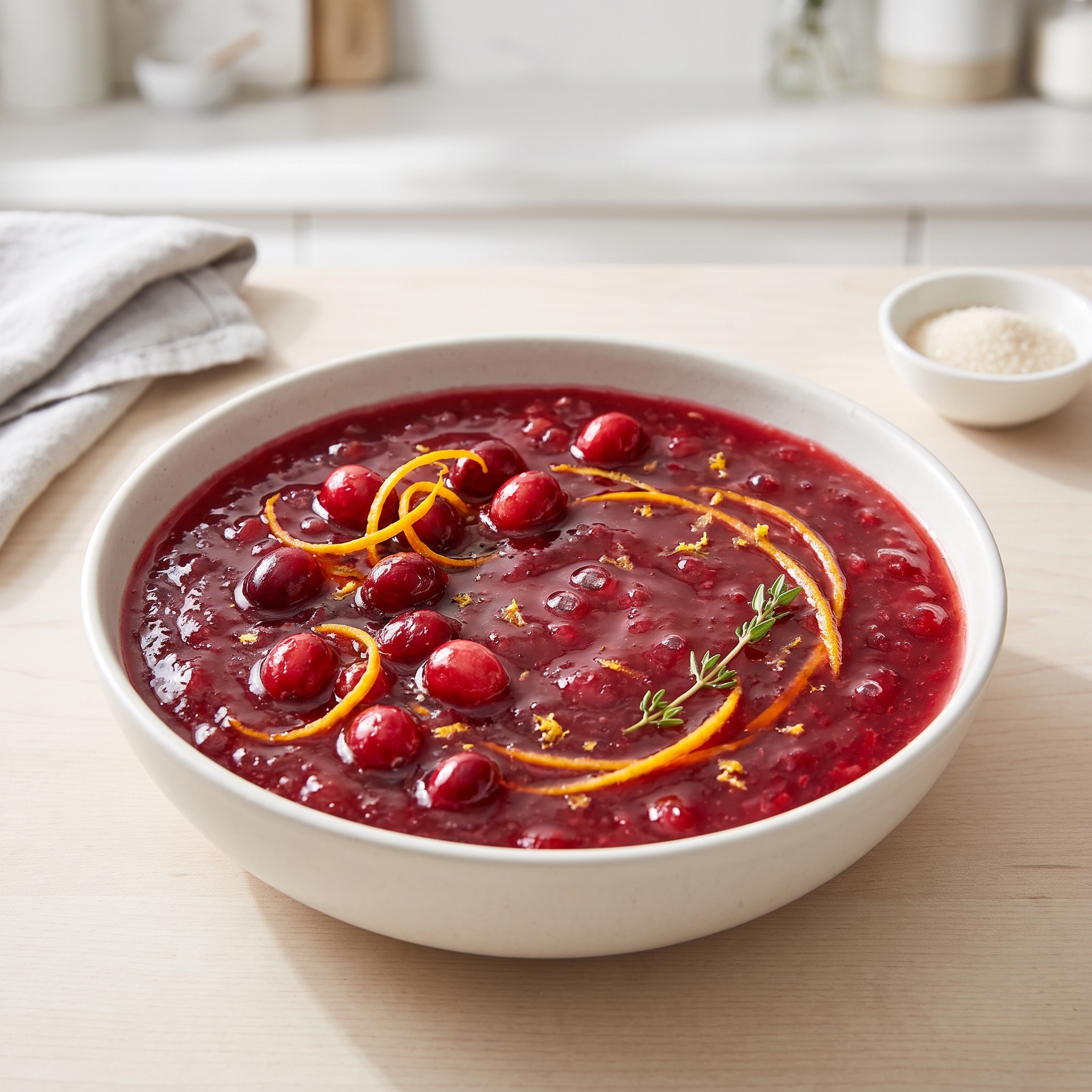 Cranberry Sauce with Orange Juice