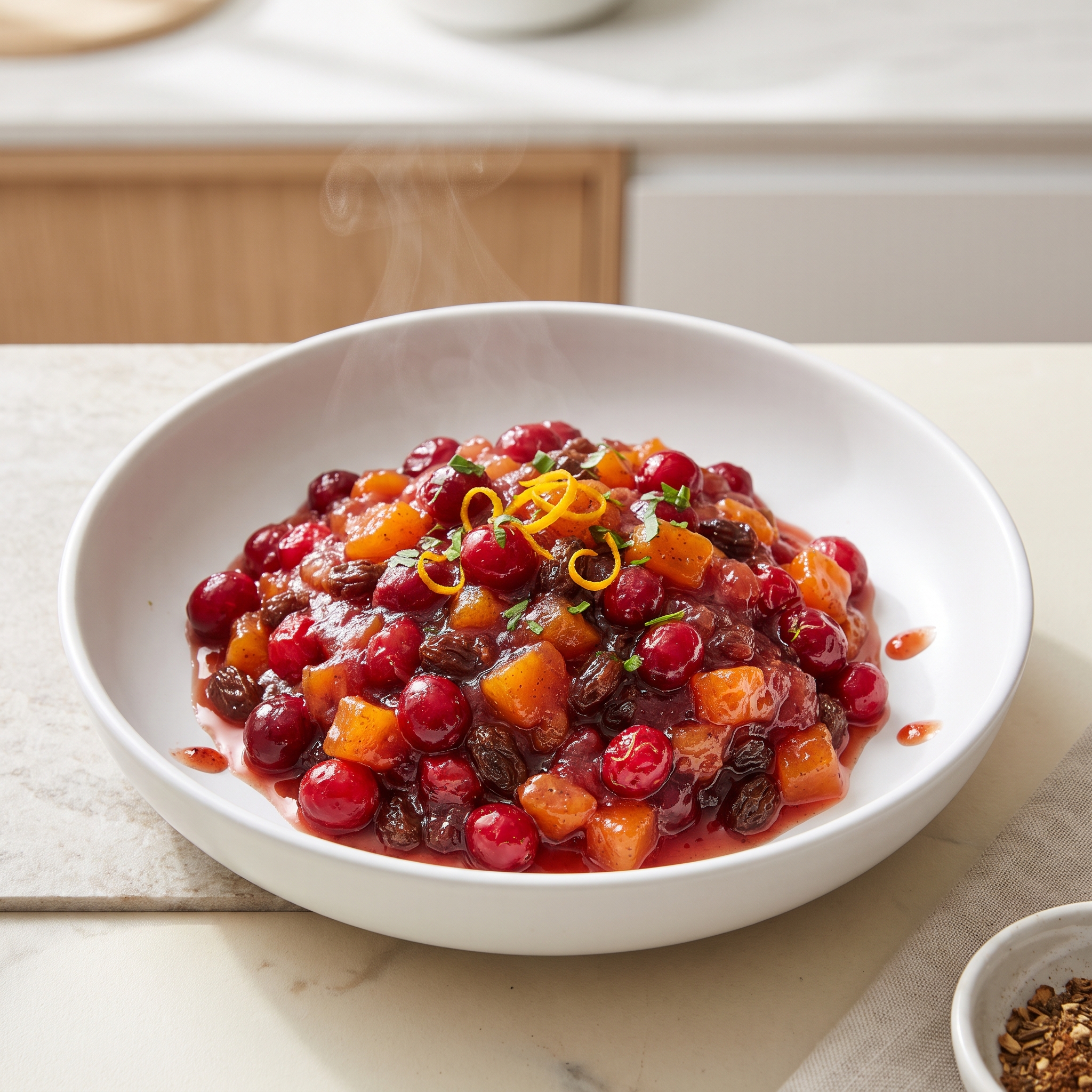 Cranberry and Apricot Chutney
