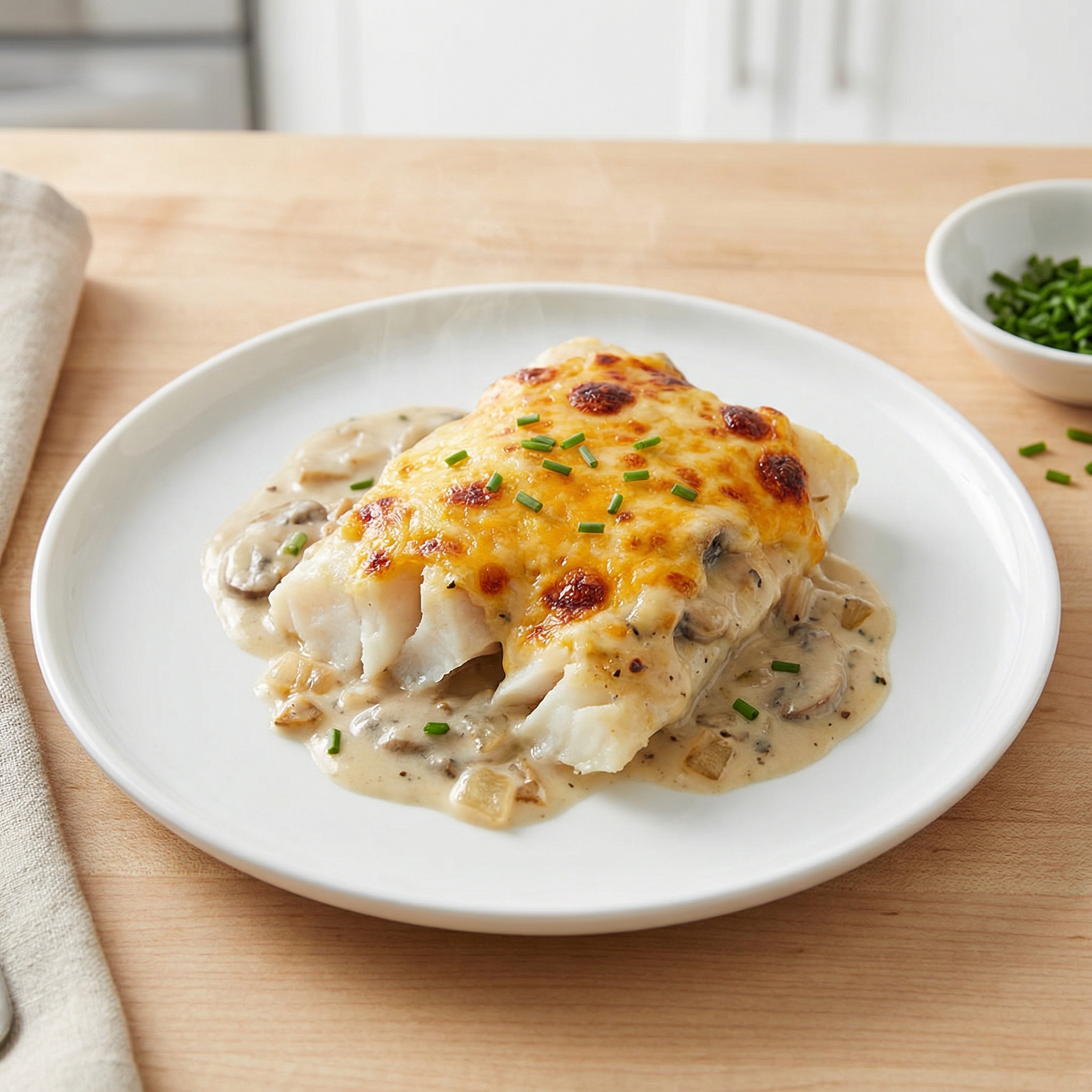 Haddock Bubbly Bake