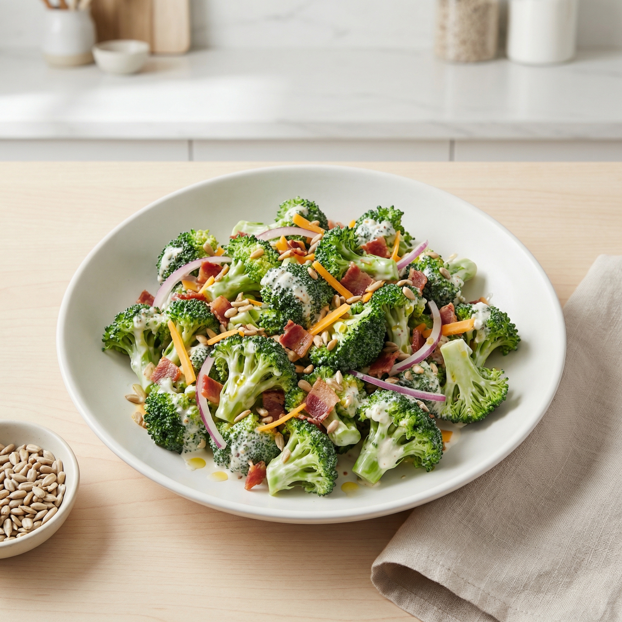Jen's Bacon and Broccoli Cheddar Salad