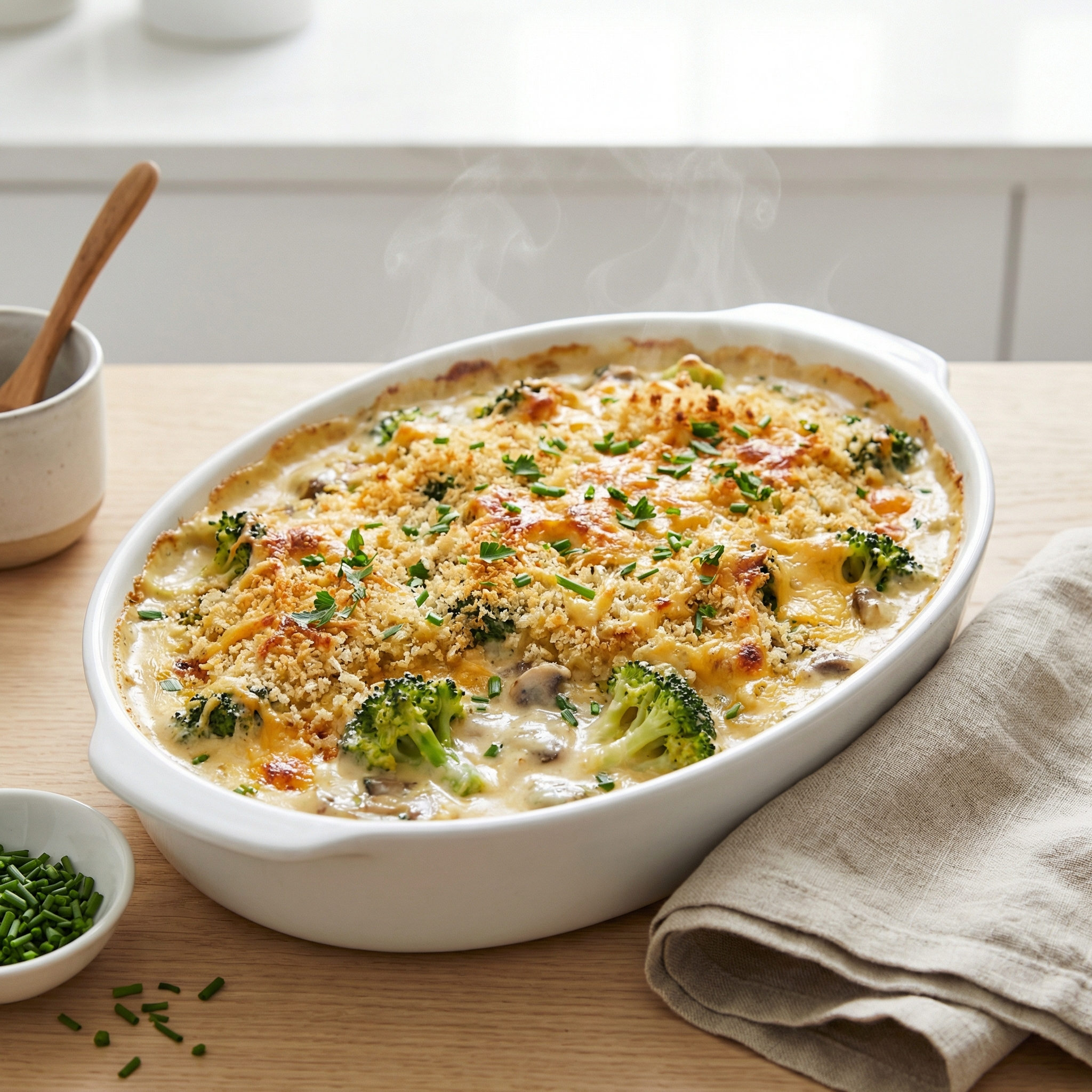 Campbell's Kitchen Broccoli and Cheese Casserole