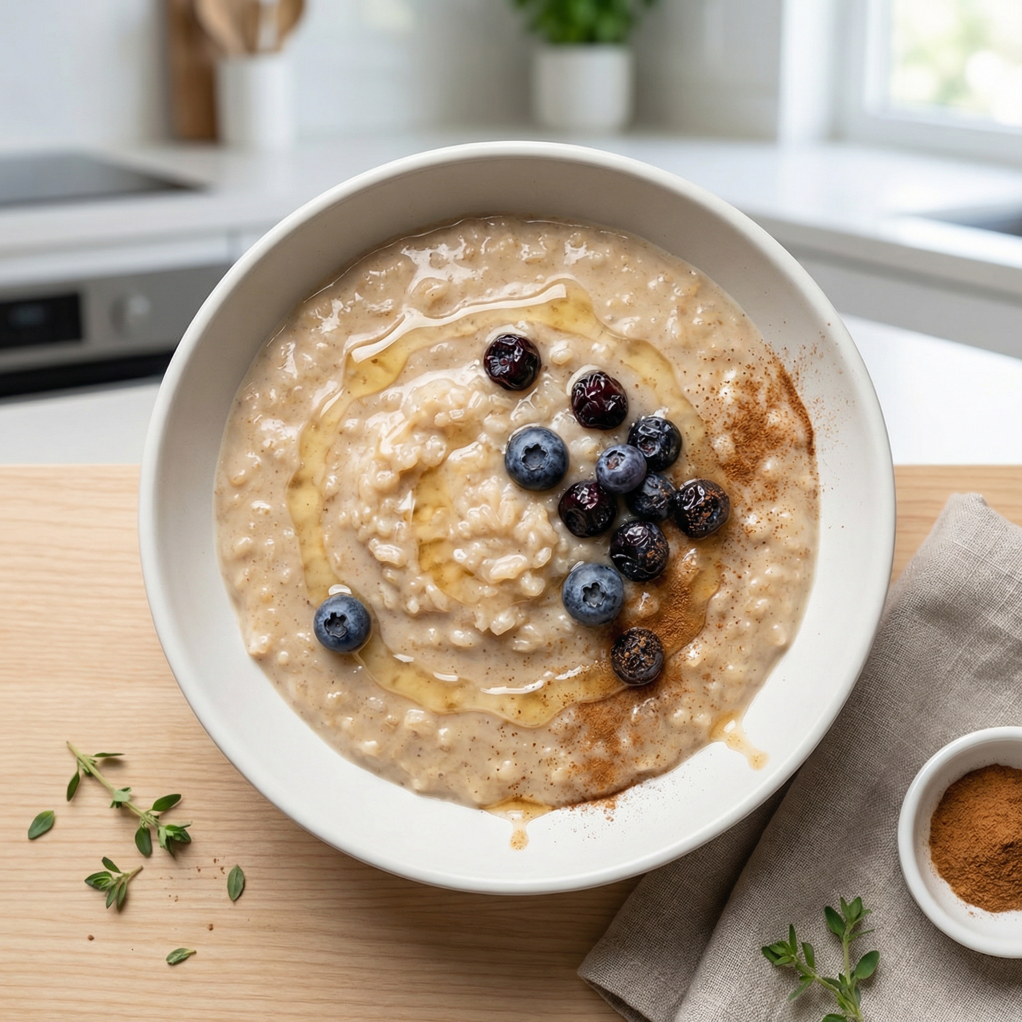 Brown Rice Breakfast Porridge
