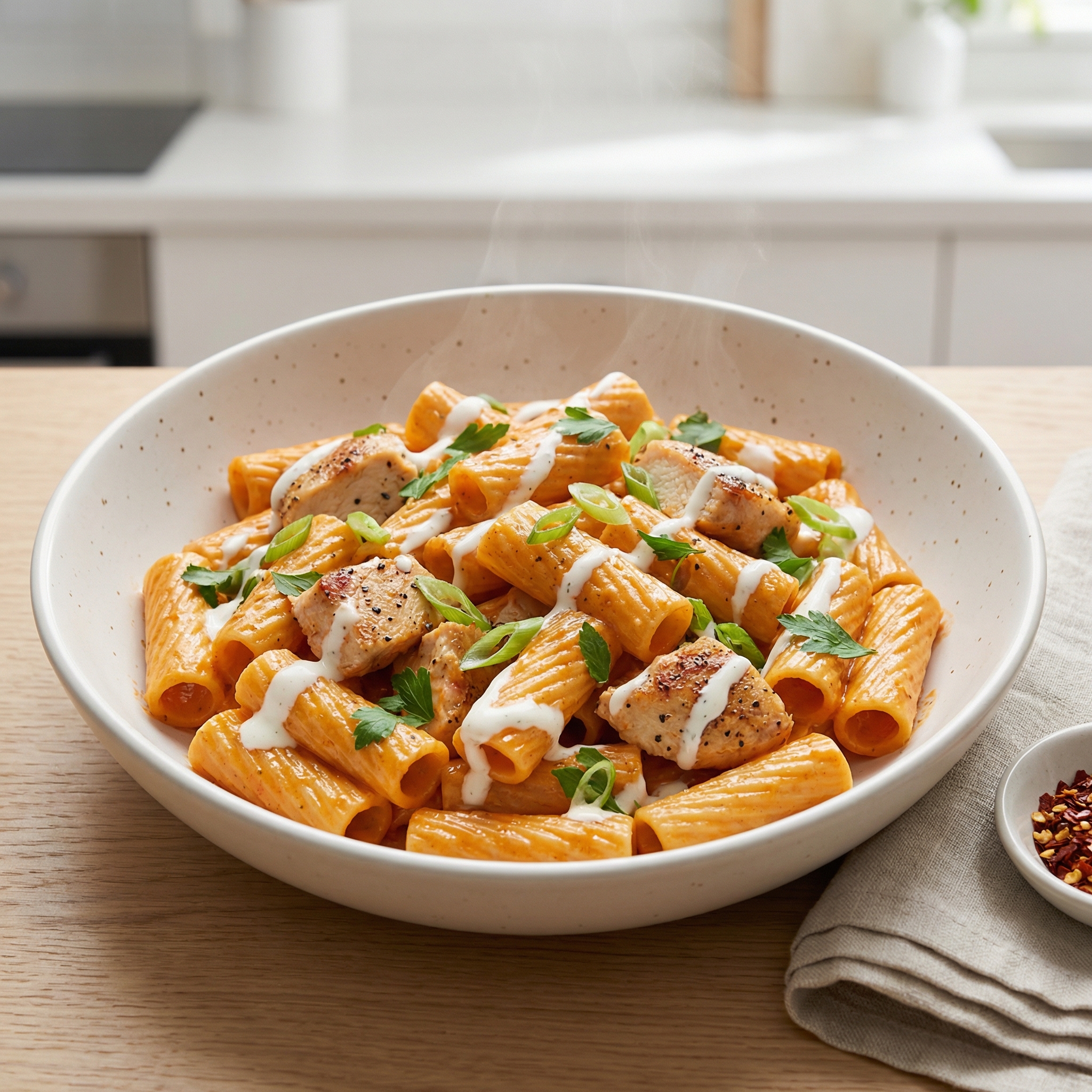 Buffalo Chicken Pasta