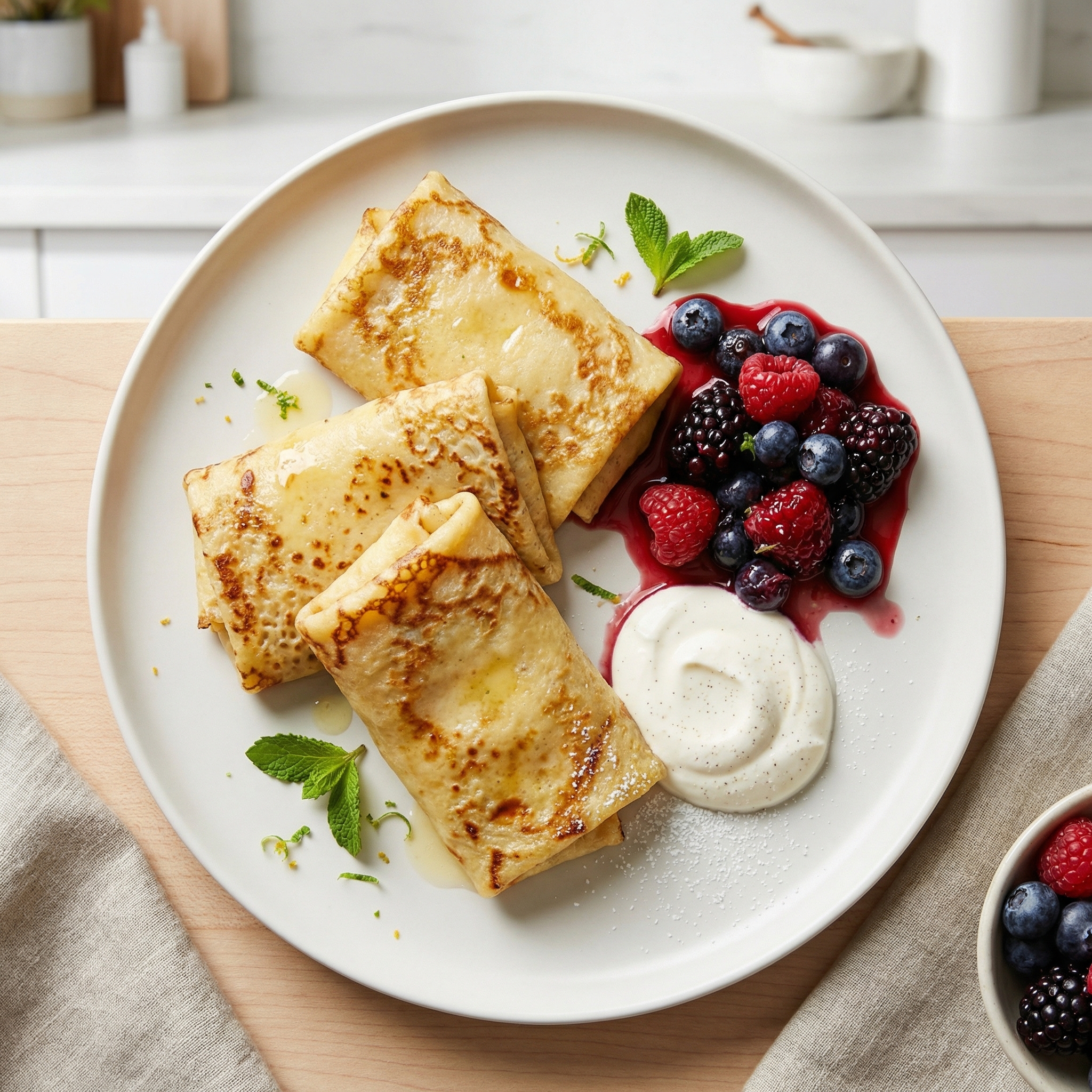 Marylyn's Cheese Blintzes