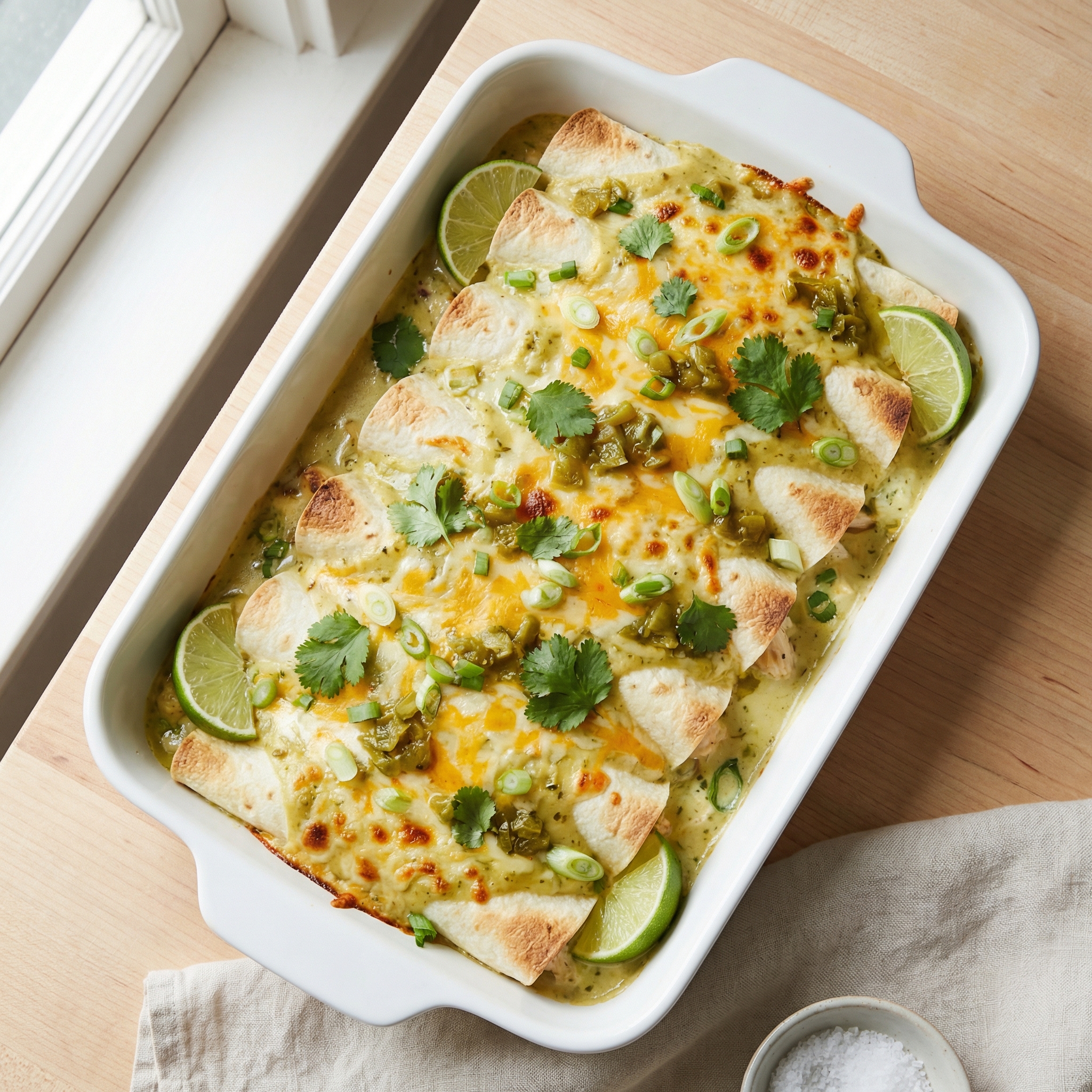 Chicken Enchiladas with Cream of Chicken Soup