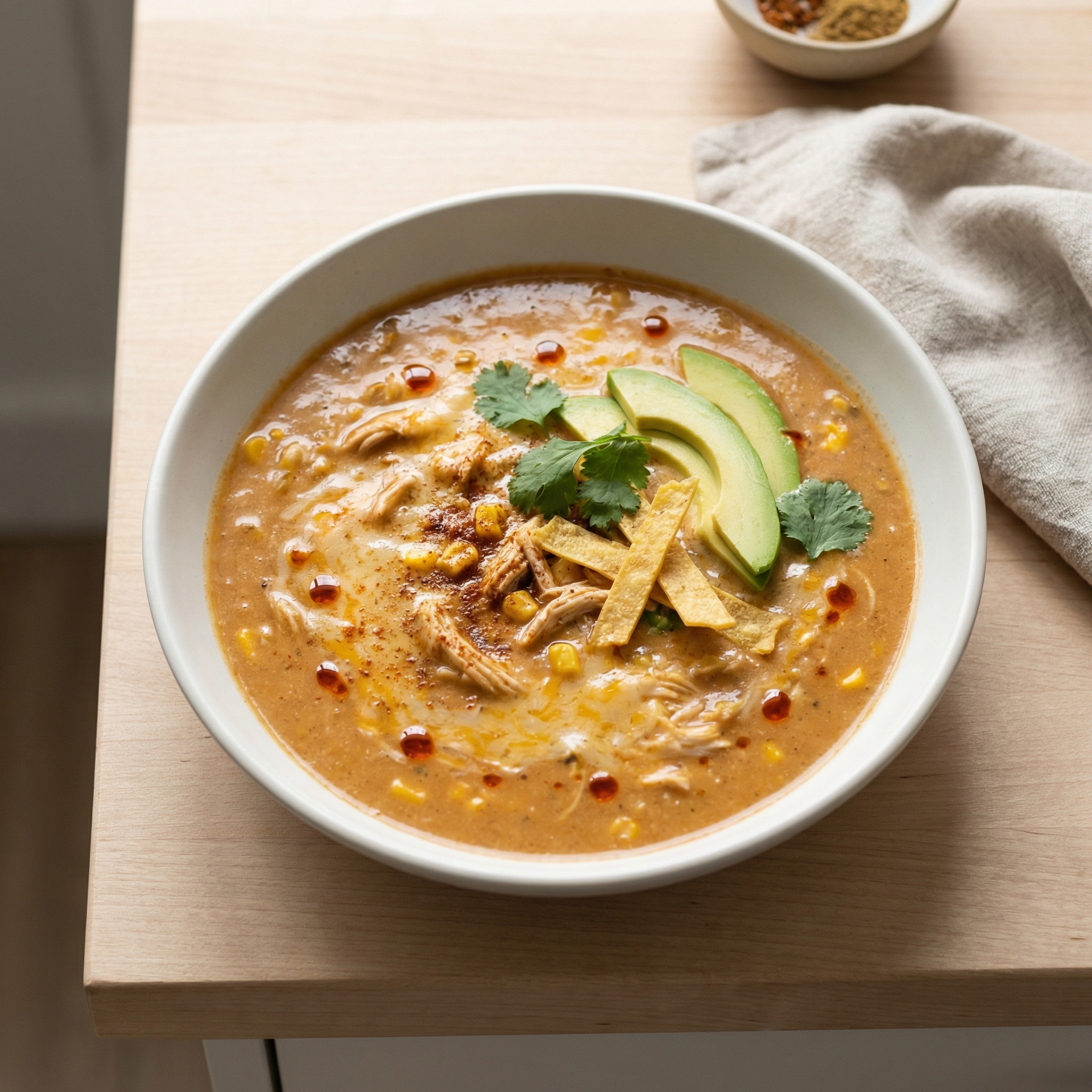 Chicken Enchilada Soup