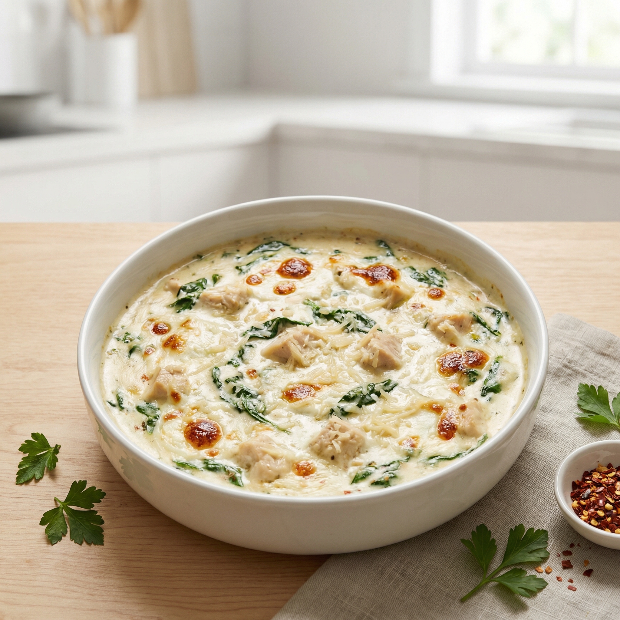 Chicken Florentine Dip