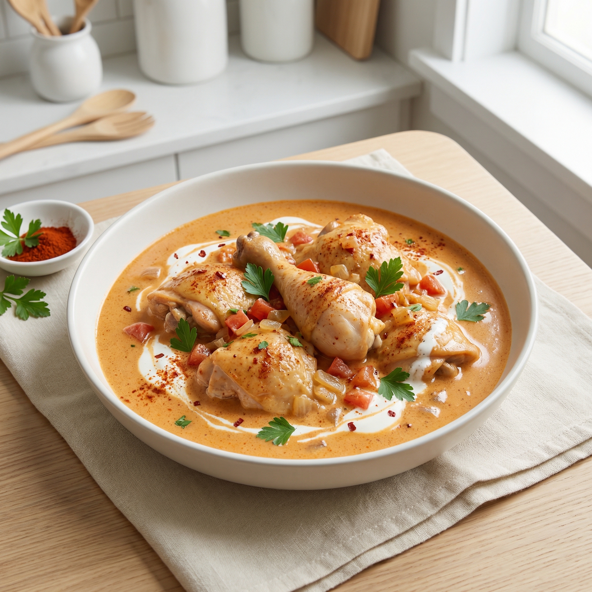 Chicken Paprikash, Version Two