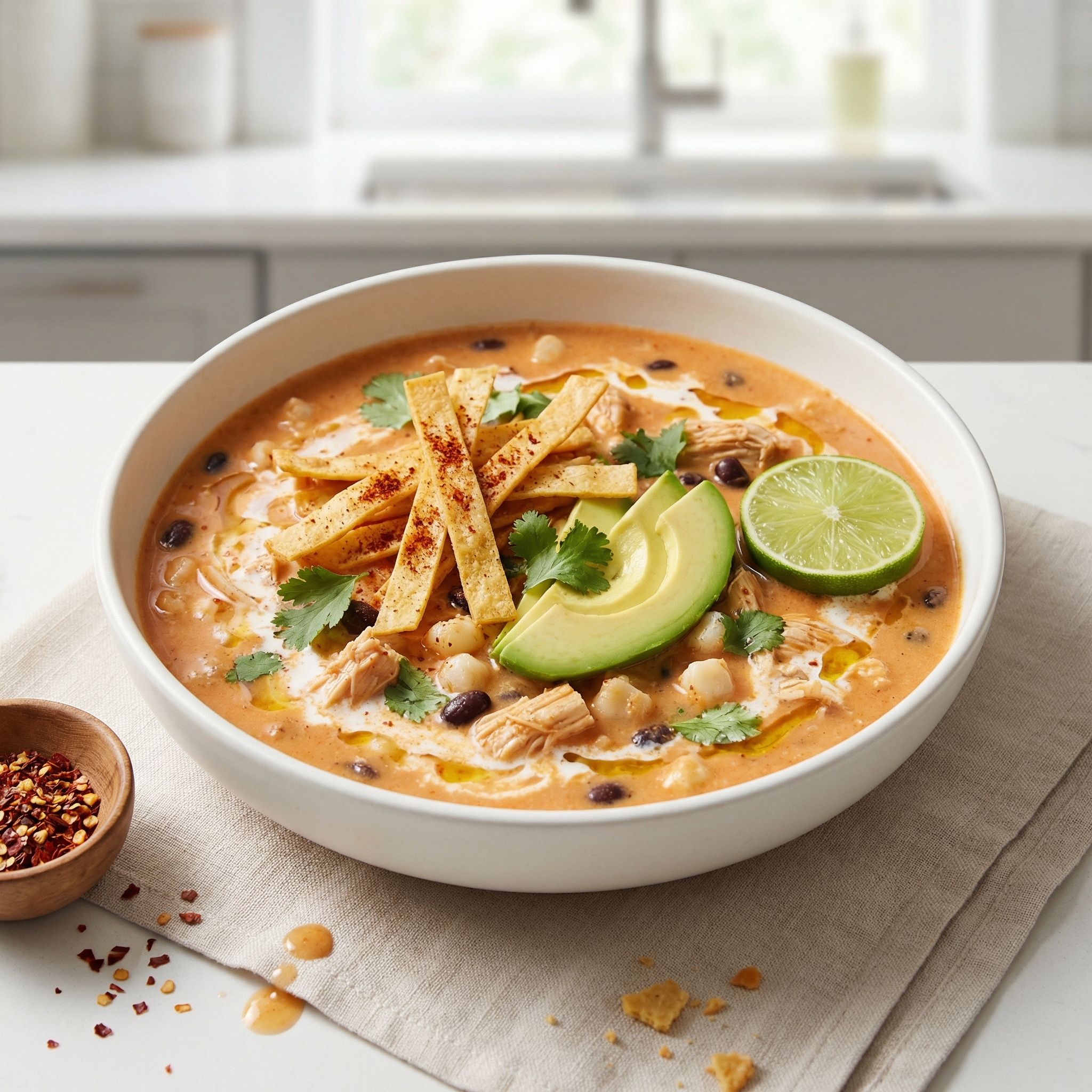 Easy and Tasty Chicken Tortilla Soup