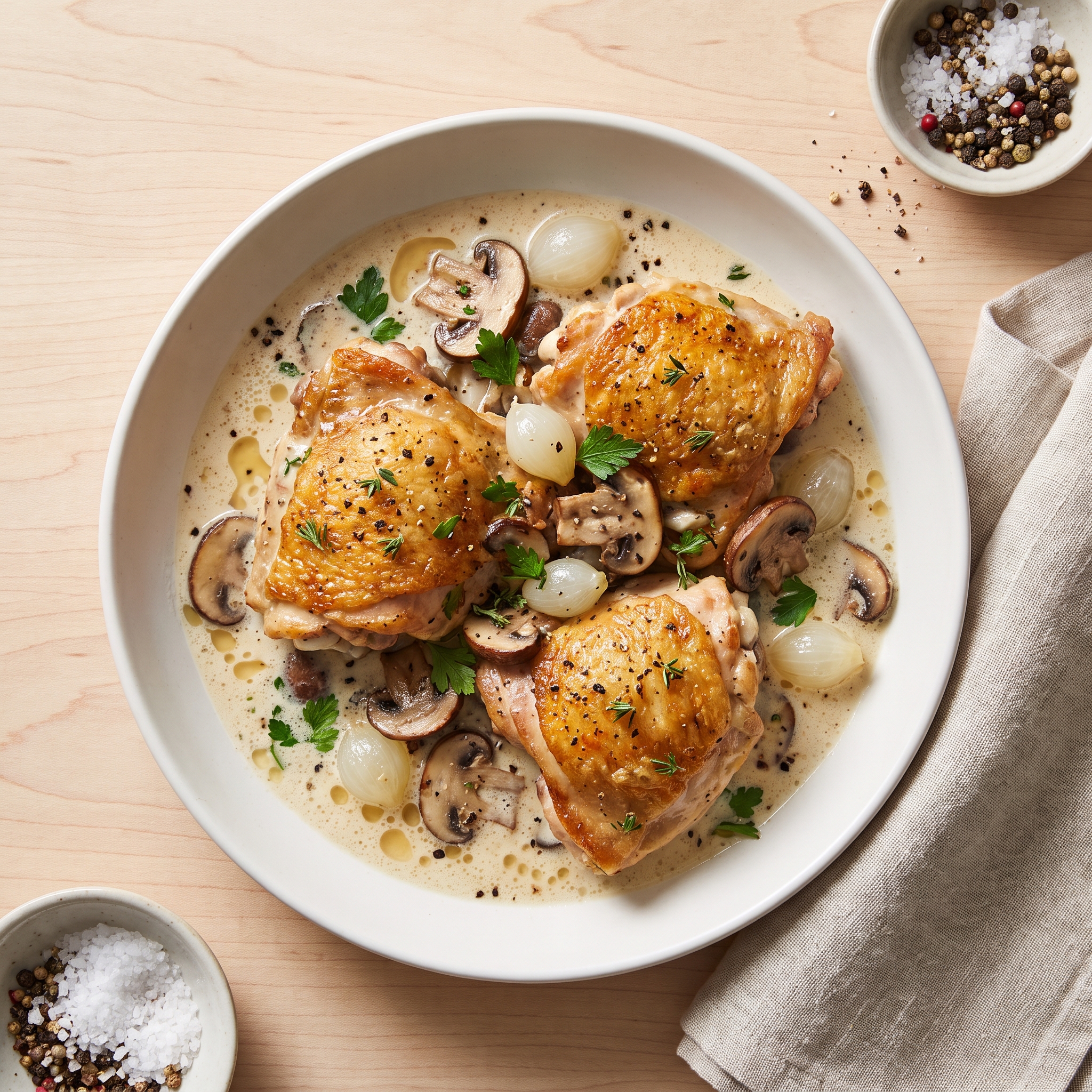 Creamy Coq au Vin Blanc