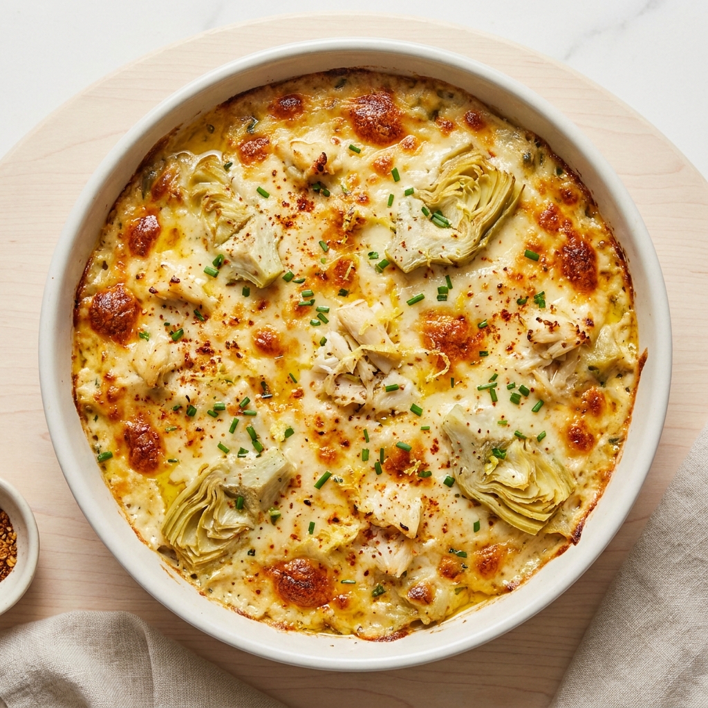 Creamy Crab and Artichoke Dip