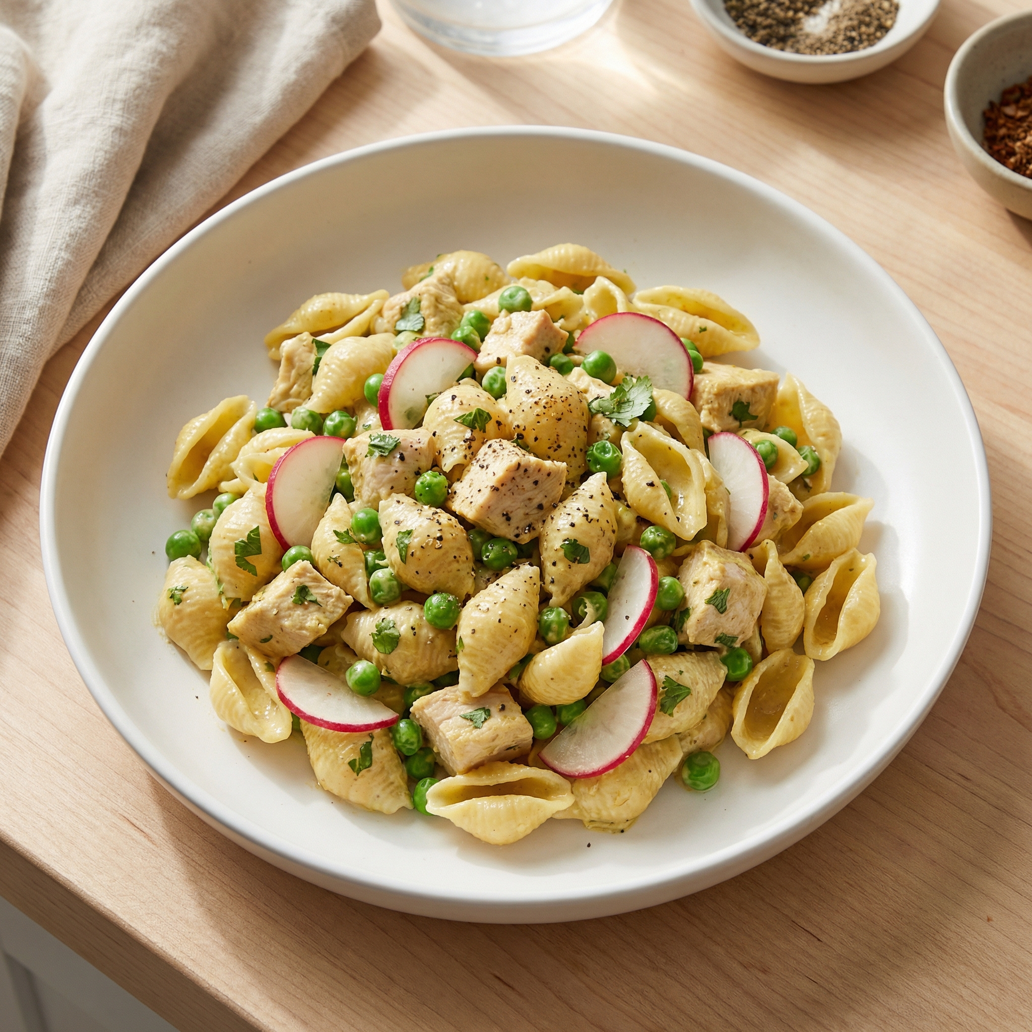 Curry Chicken Pasta Salad