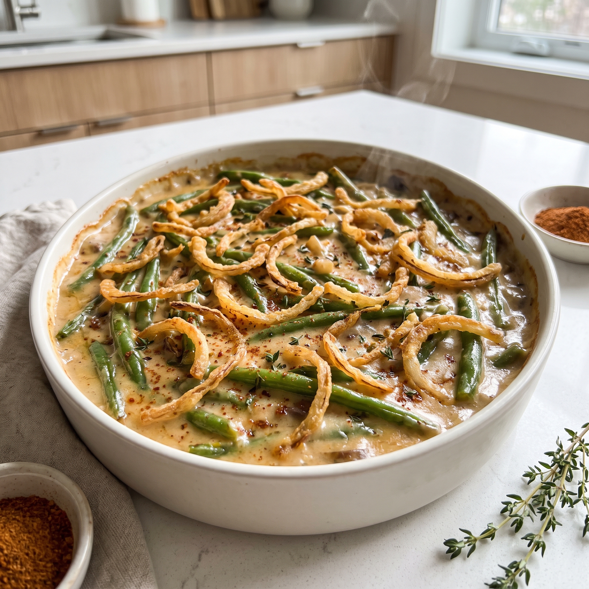 Creamy Green Bean Bake