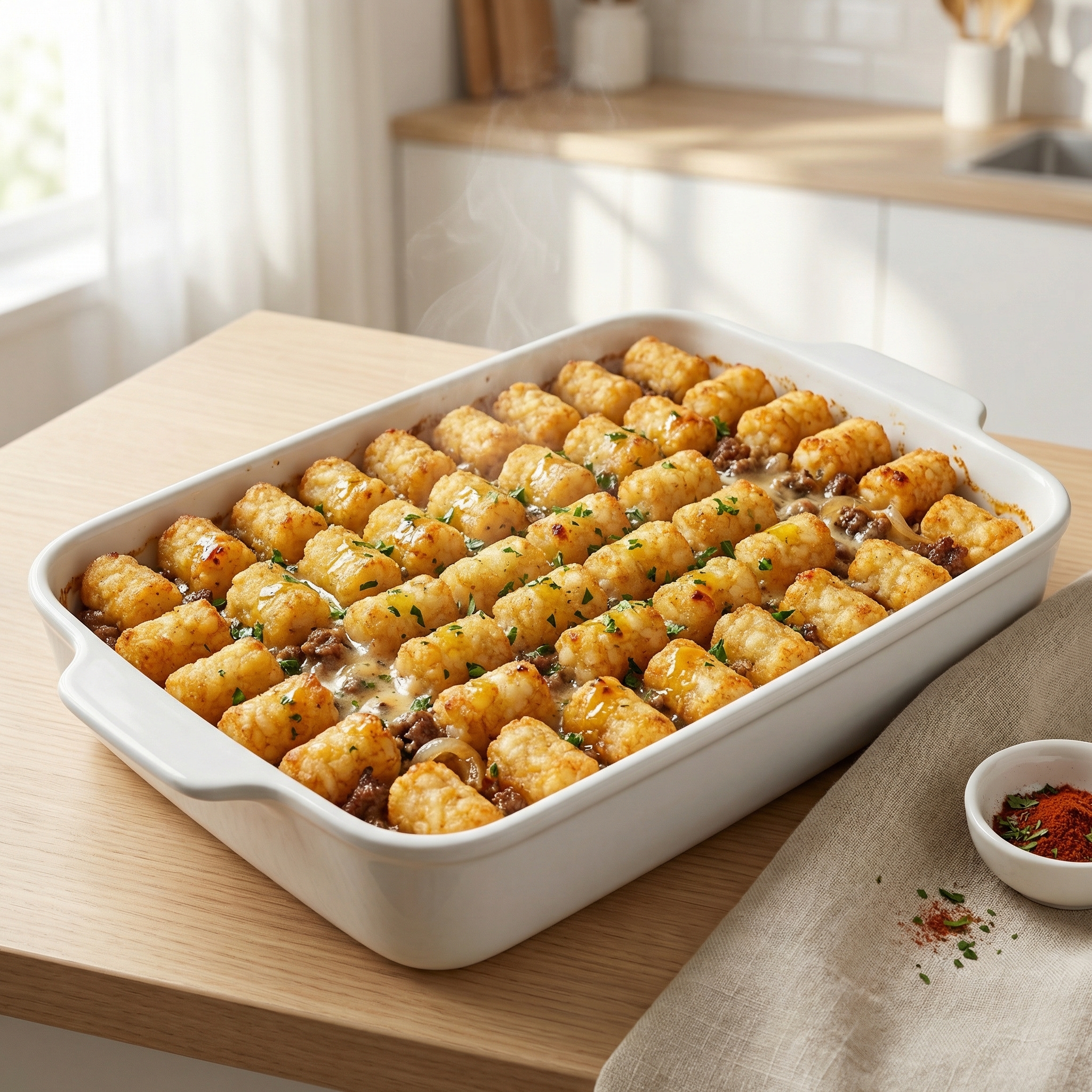 Campbell's Tater Tot Bake