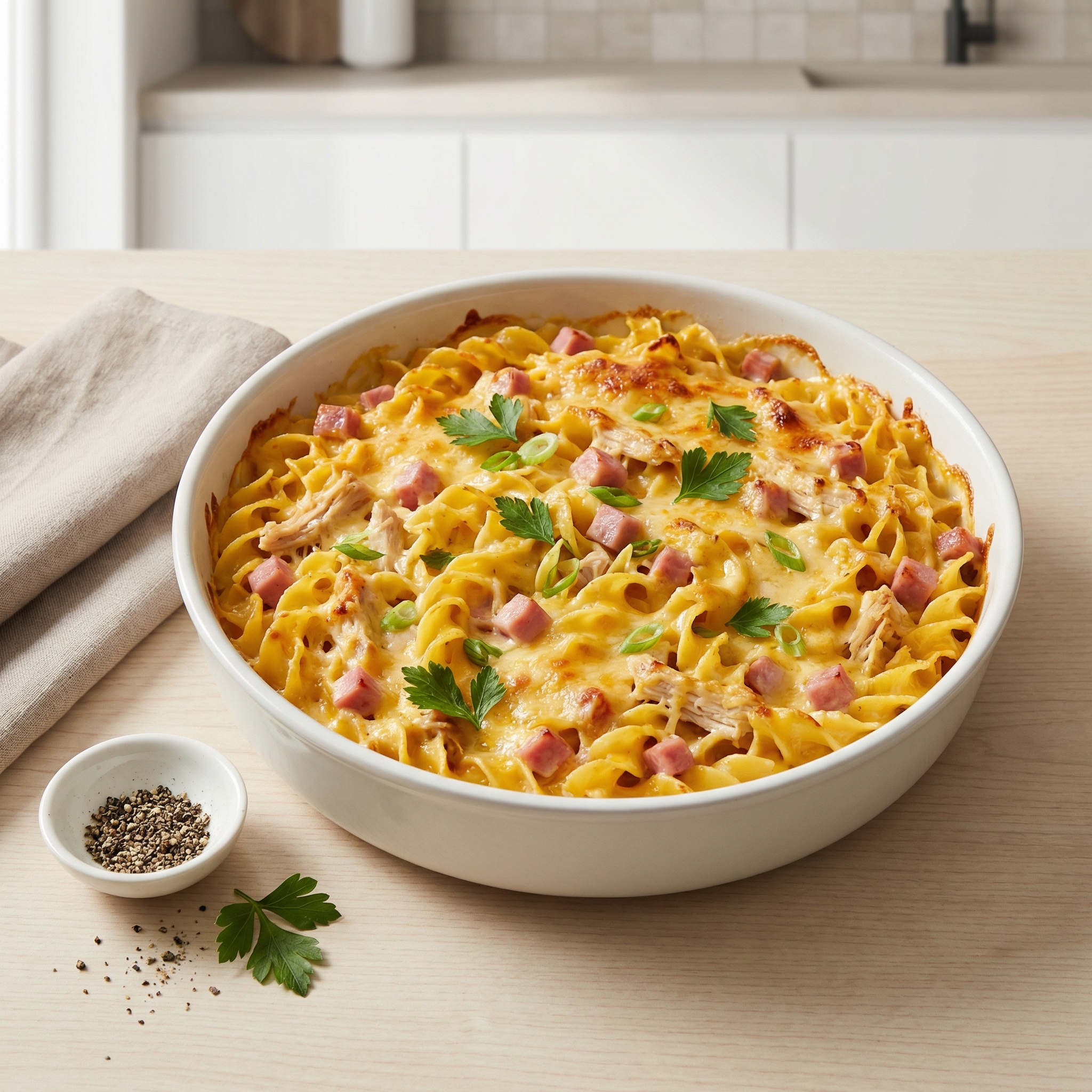 Ham and Chicken Casserole