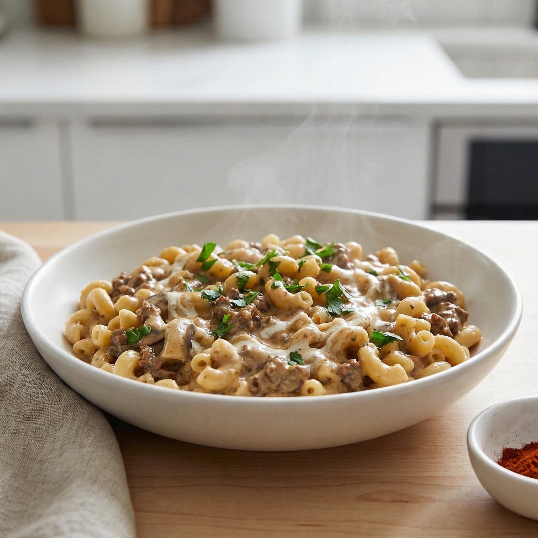 Collins' Creamy Beef Goulash