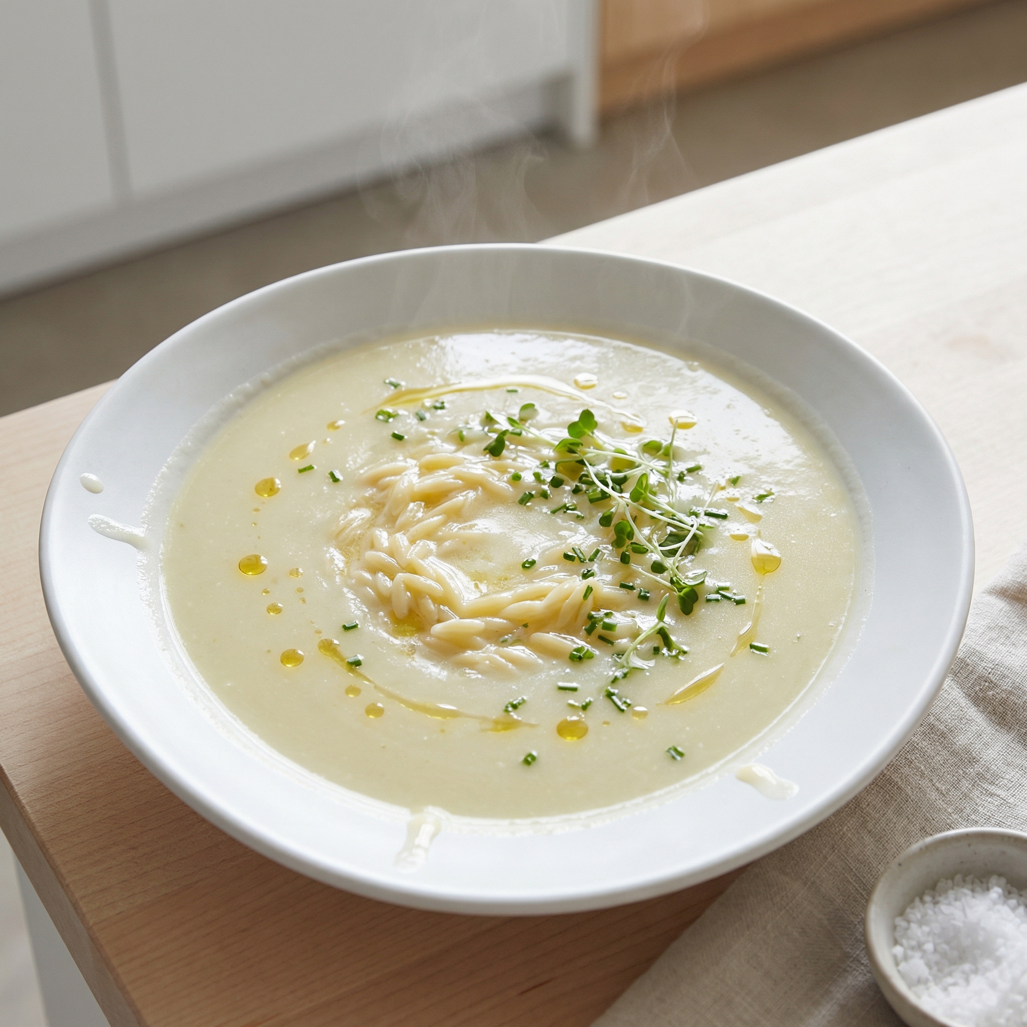 Creamy Kohlrabi Soup