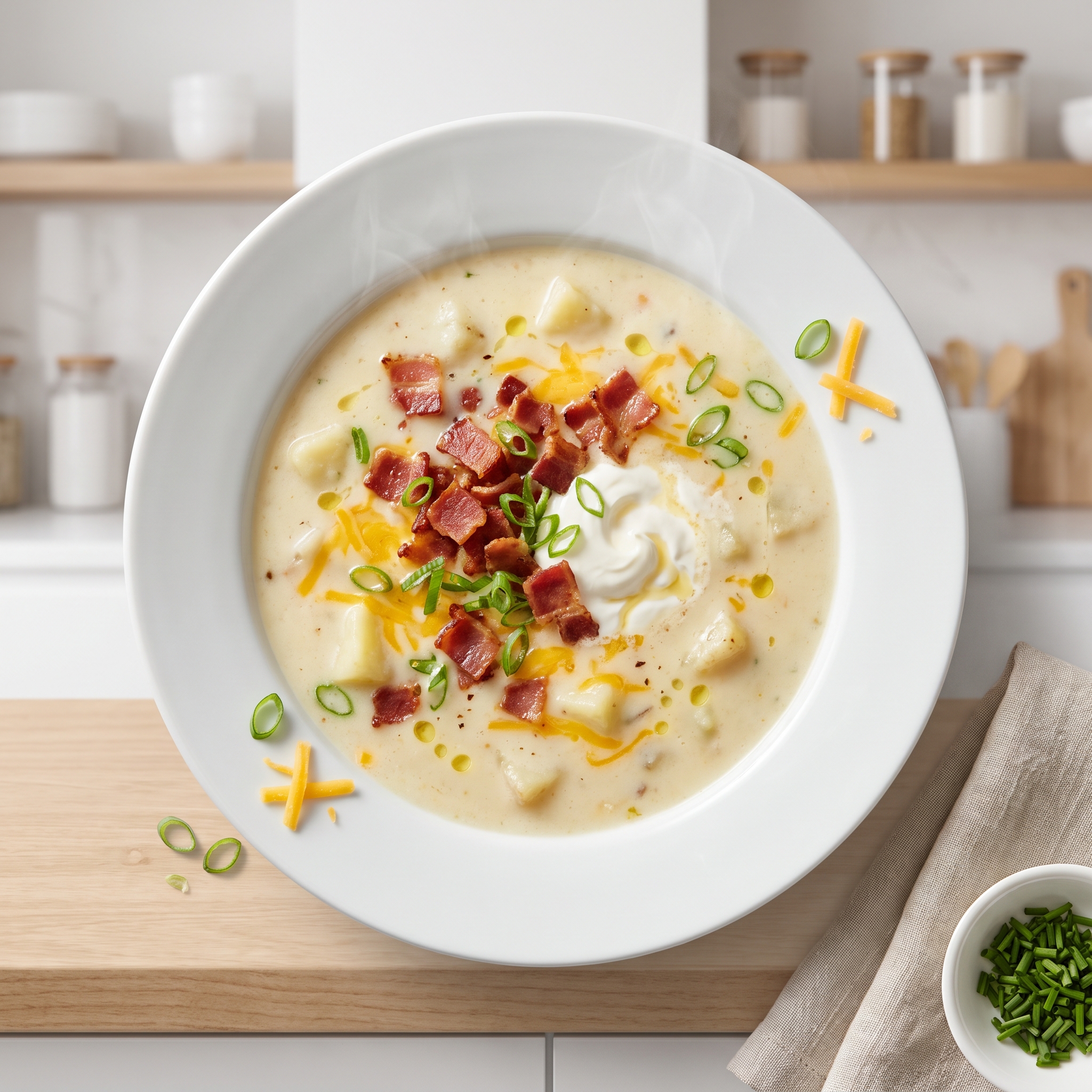 Creamy Loaded Baked Potato Soup
