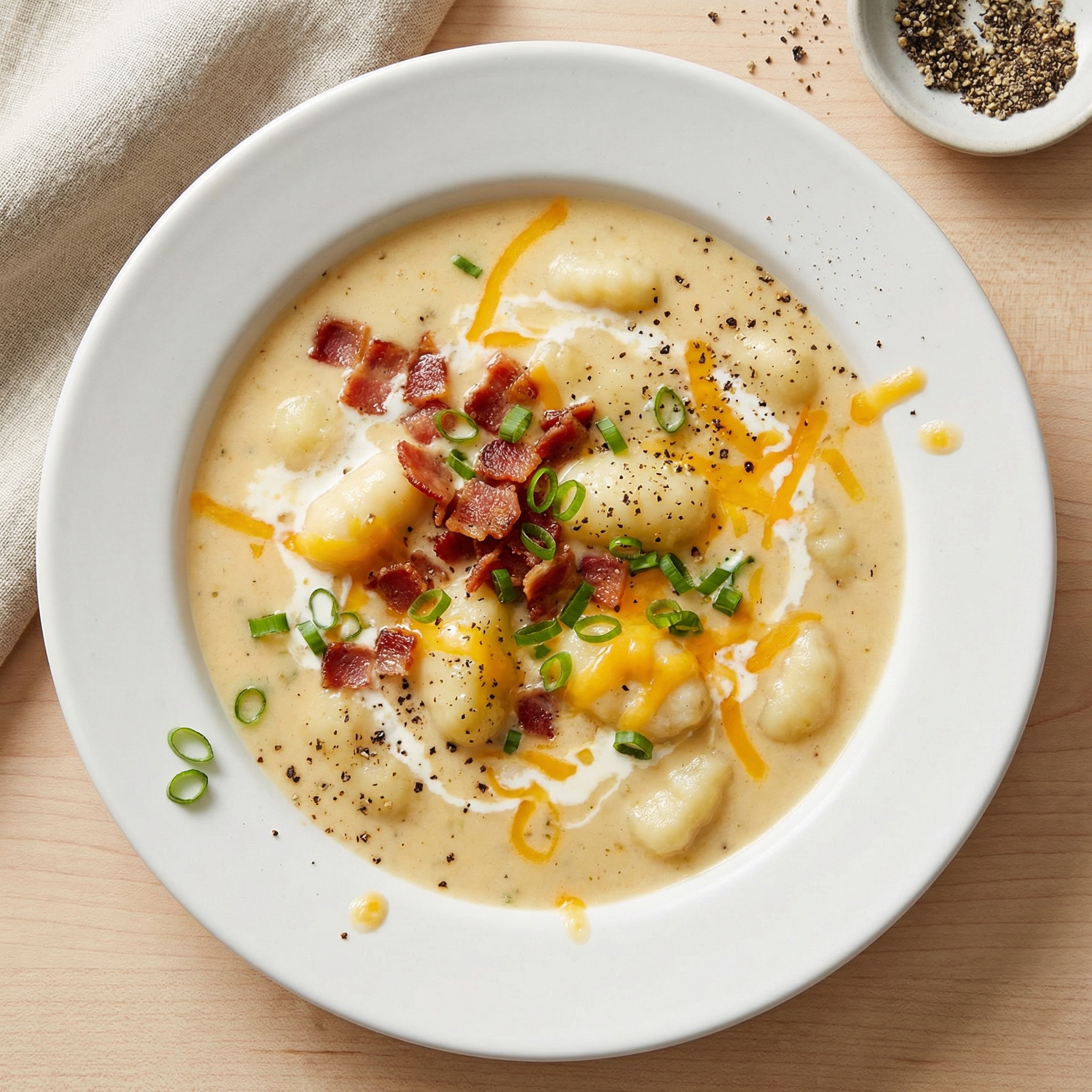 Loaded Gnocchi Soup
