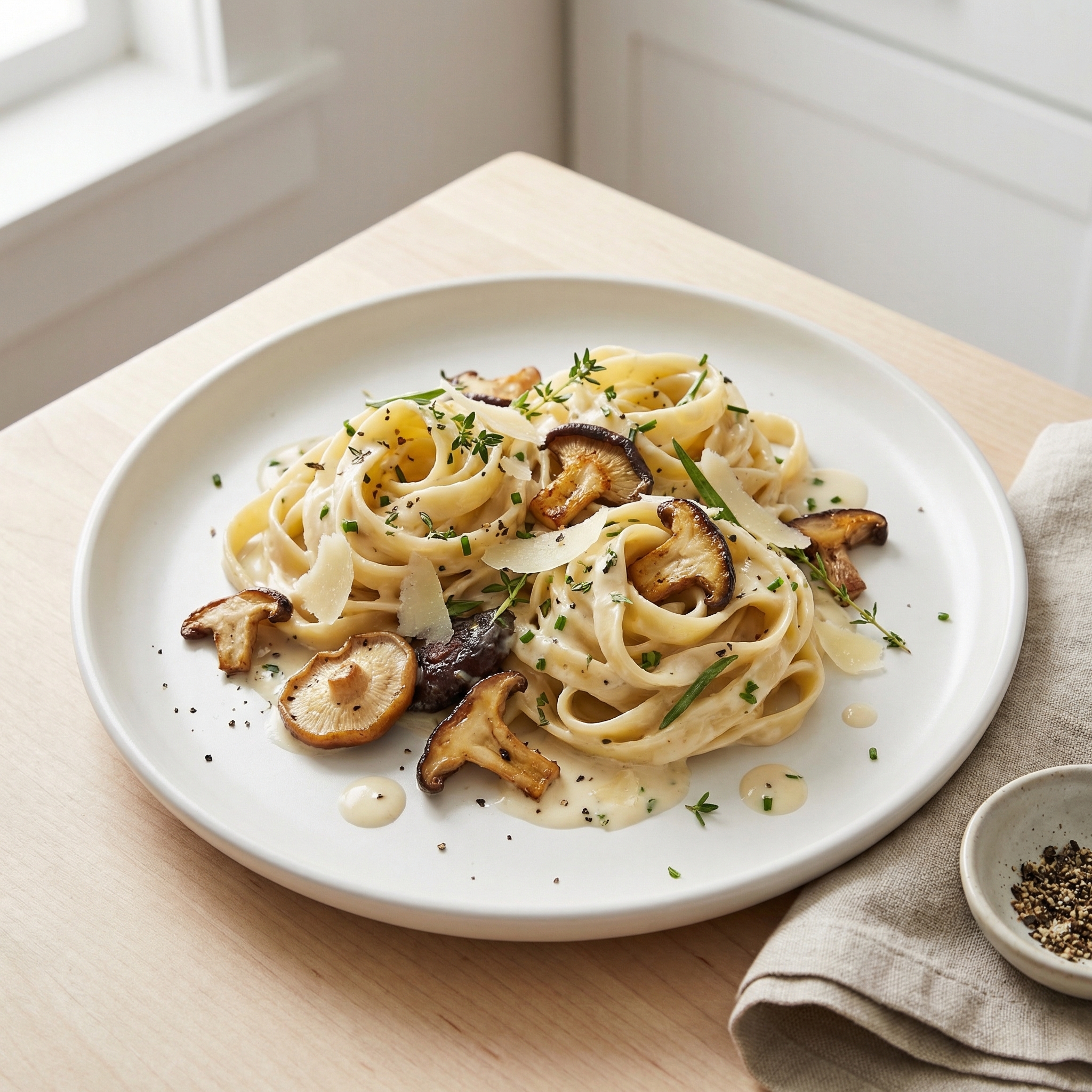 Chef John's Creamy Mushroom Pasta