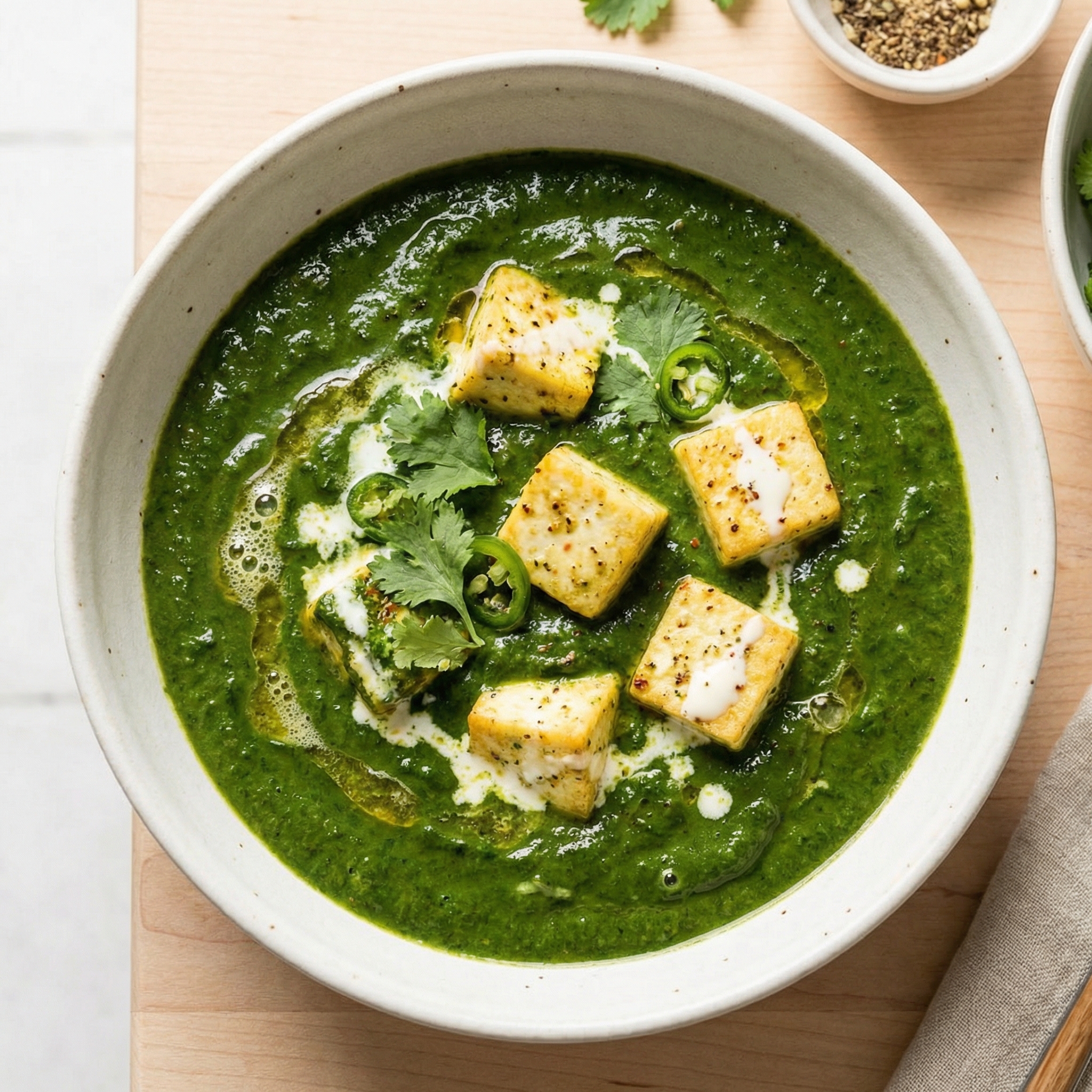 Easy Palak Paneer