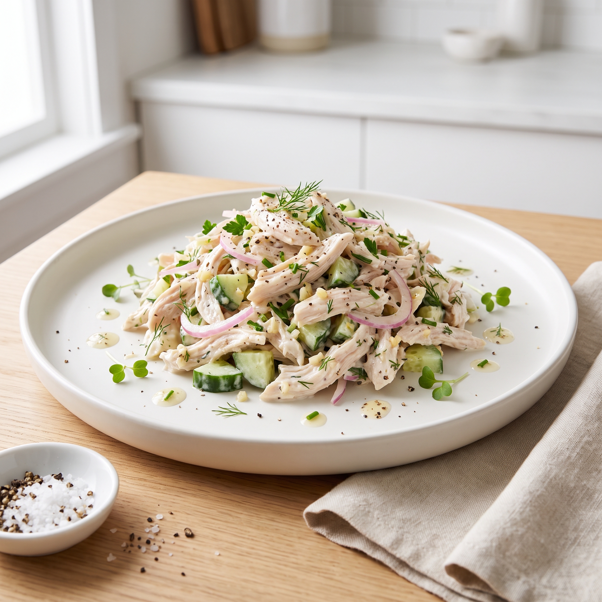 Creamy Ranch Chicken Salad