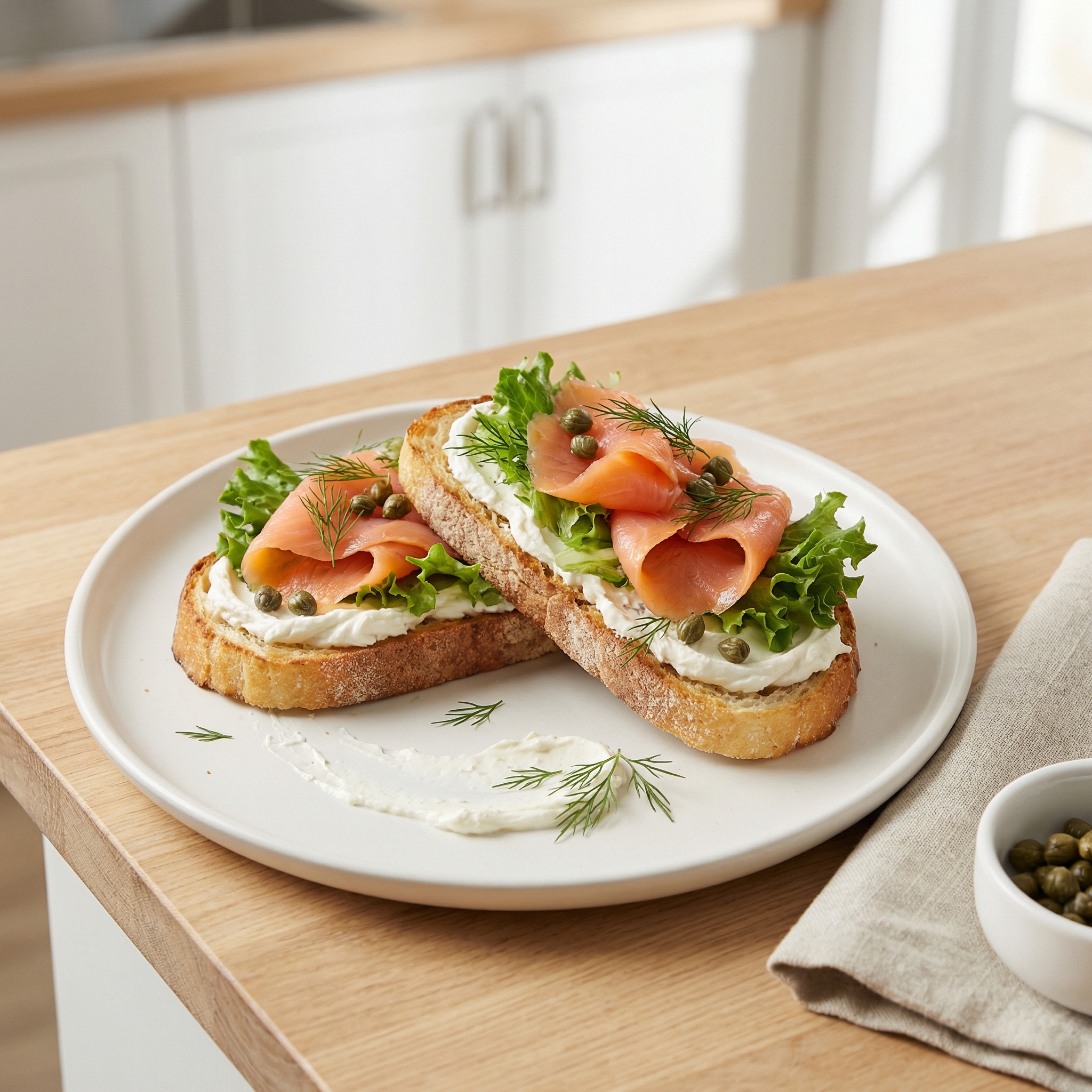 Smoked Salmon Sandwich