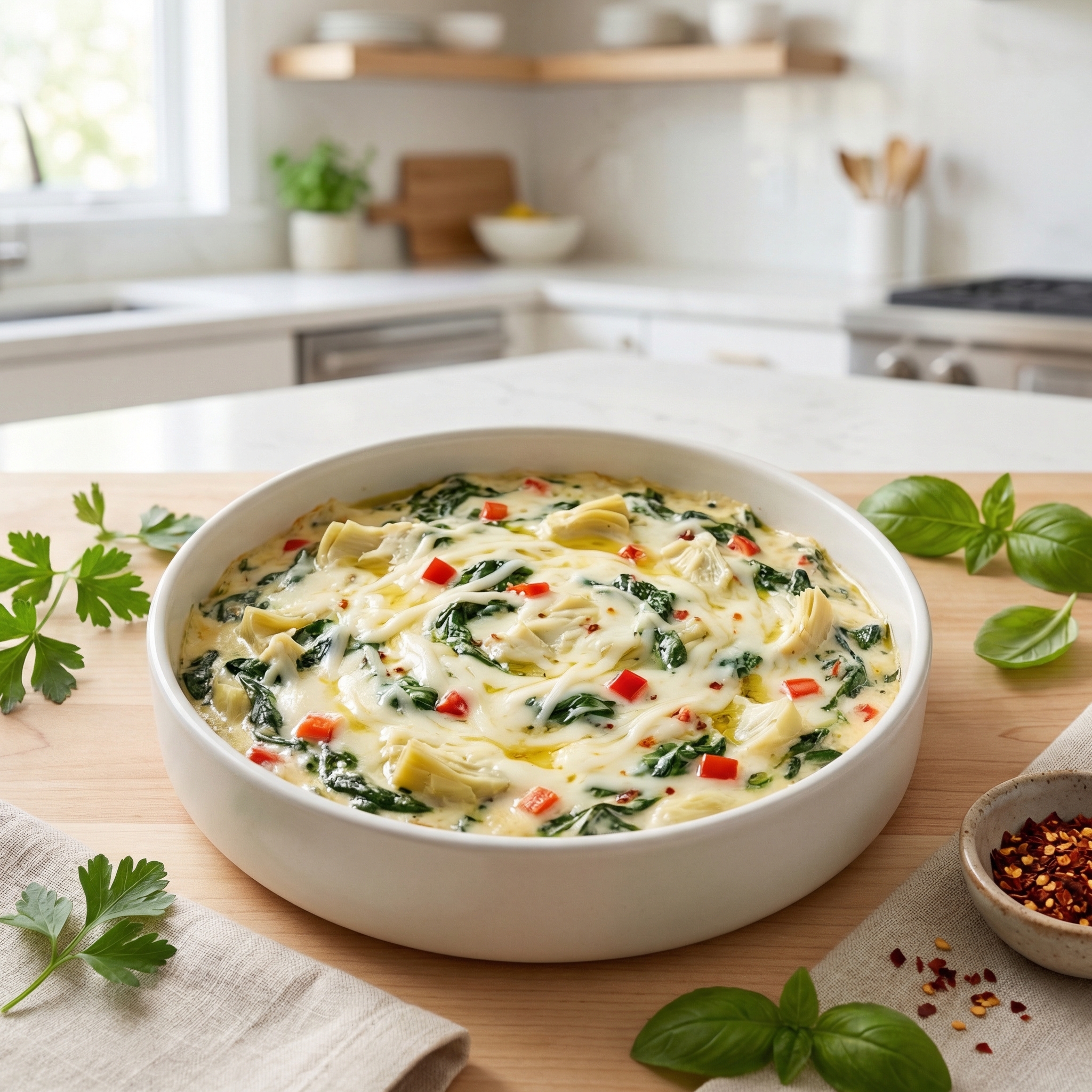 Crowd-Pleaser Spinach and Artichoke Party Dip