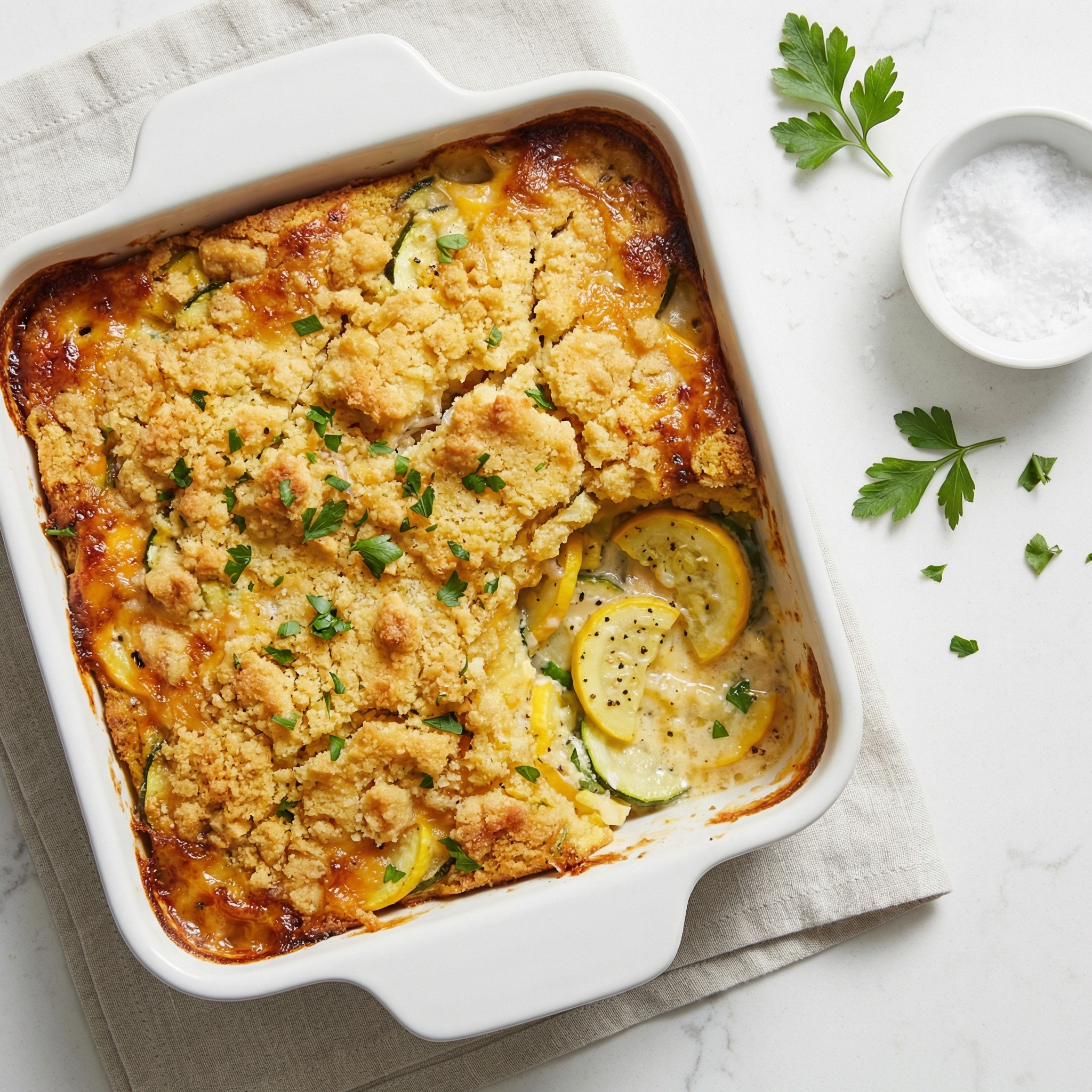 Campbell's Creamy Squash & Zucchini Casserole