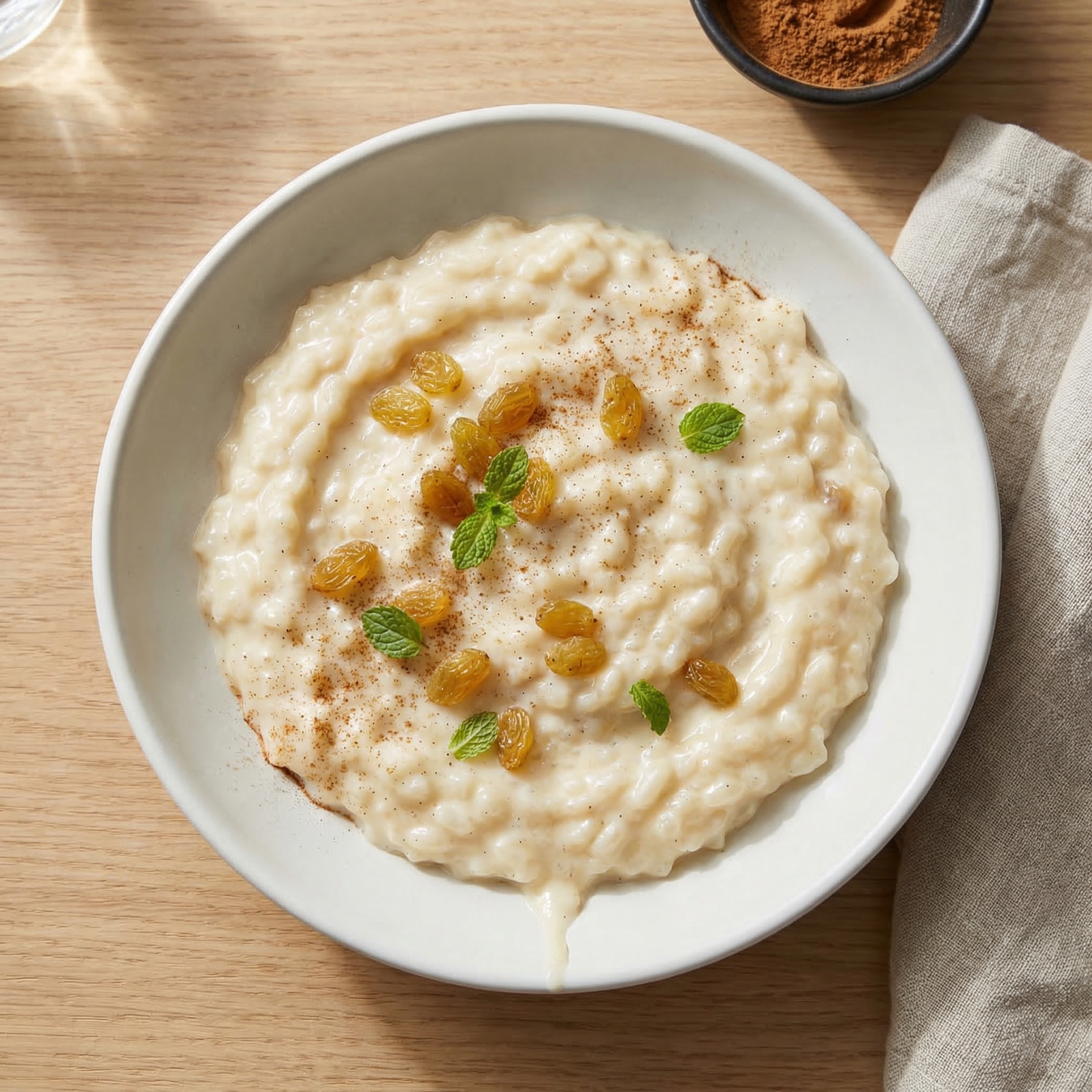 Classic Creamy Old-Fashioned Rice Pudding