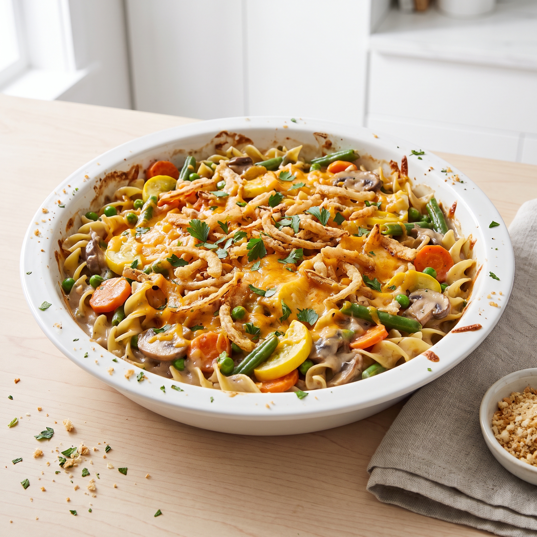 Creamy Tuna Veggie Bake