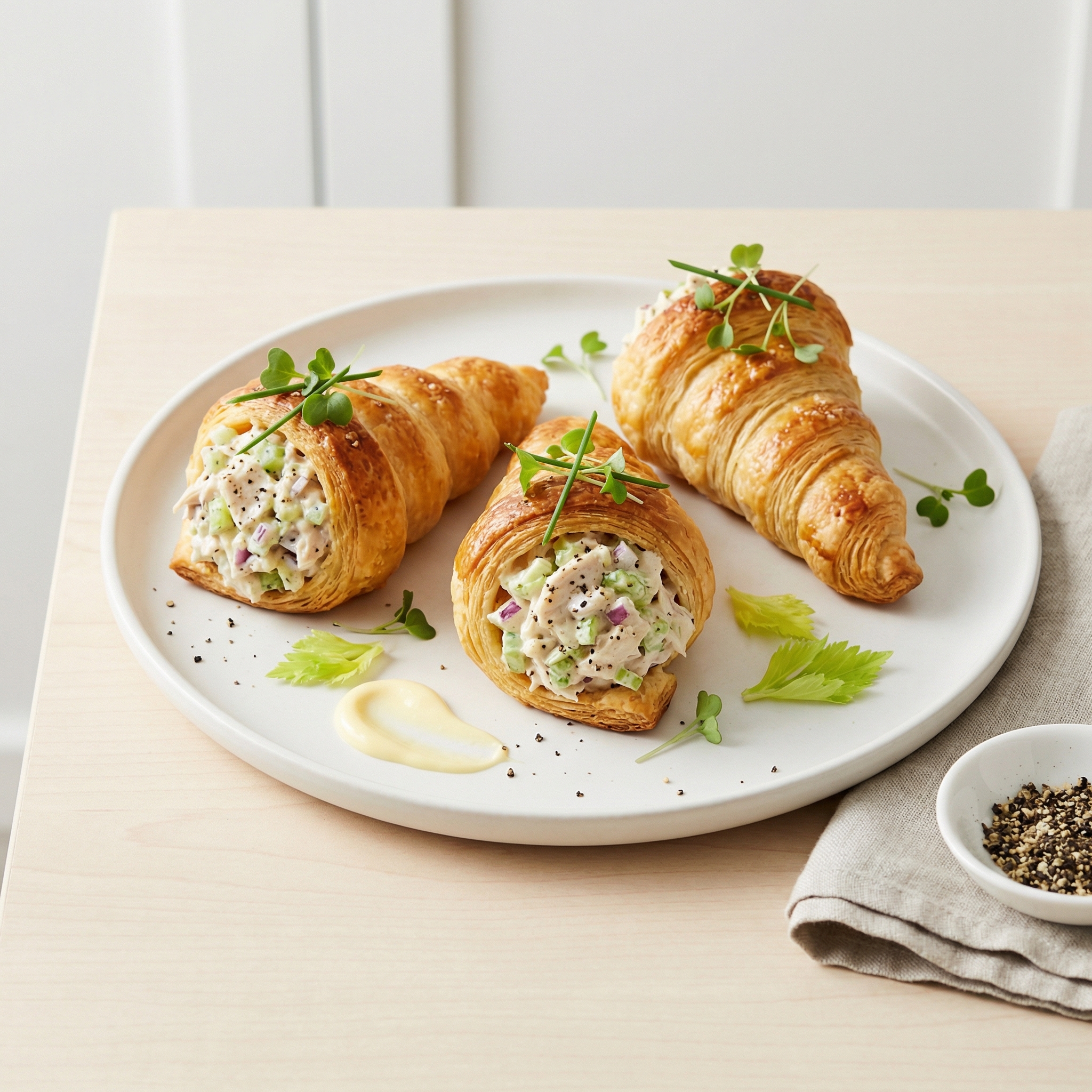 Chicken Salad Easter Rolls