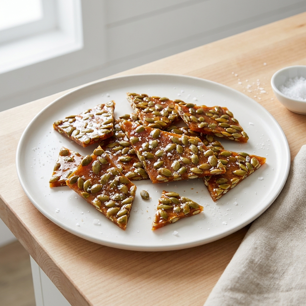 Crisp Pumpkin Seed Candy Brittle