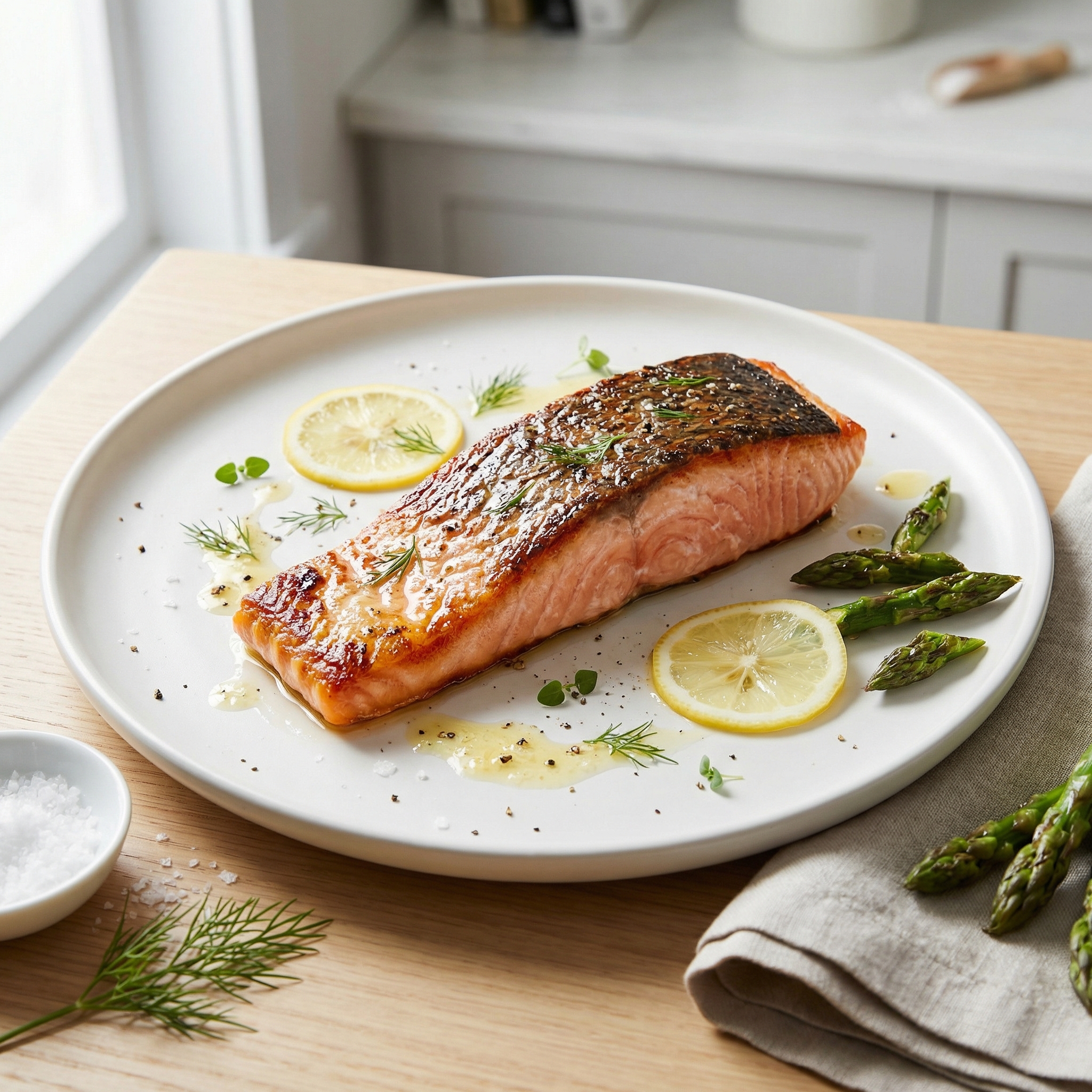 Pan-Fried Wild Salmon
