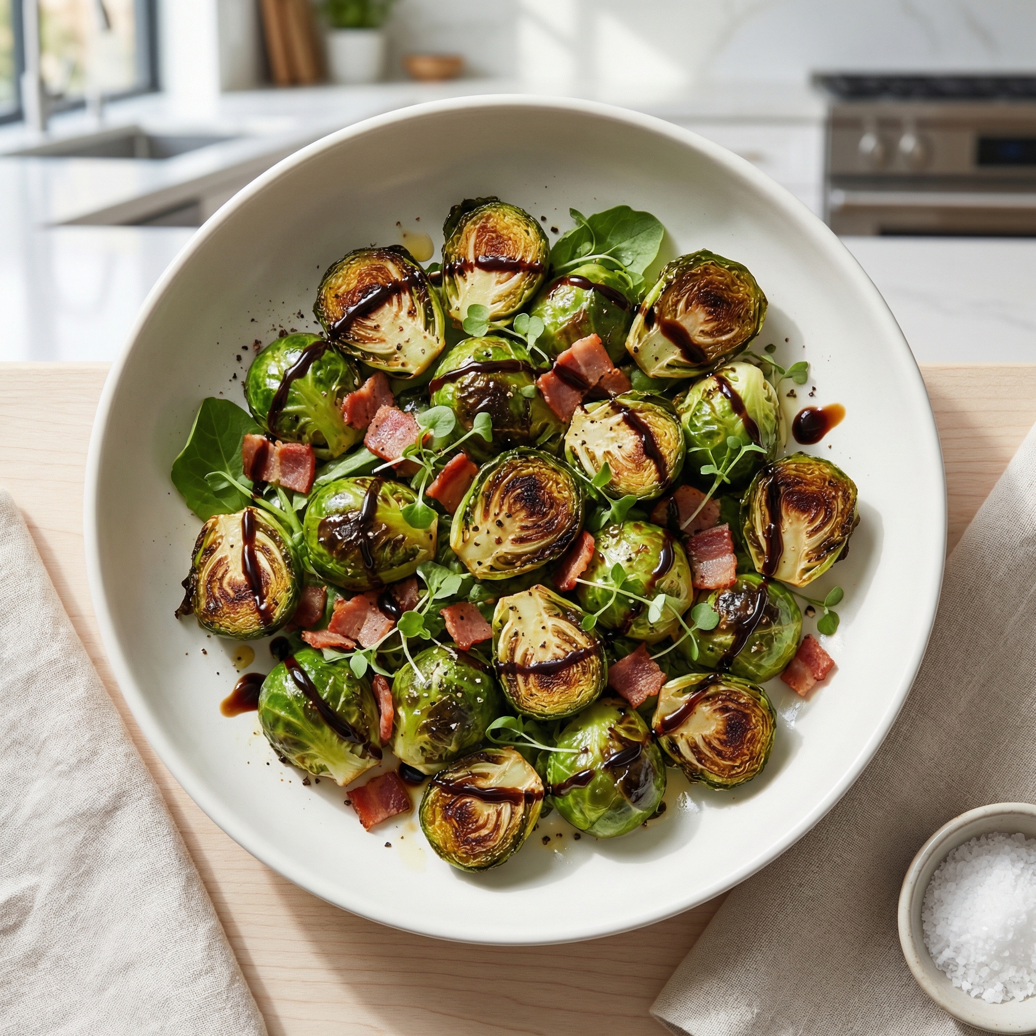 Air Fryer Brussels Sprouts