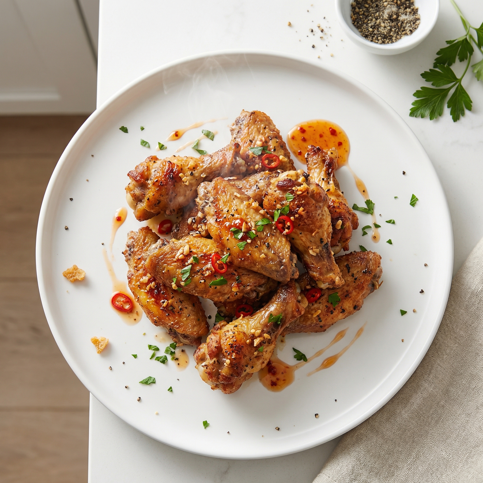 Oven-Roasted Chicken Wings
