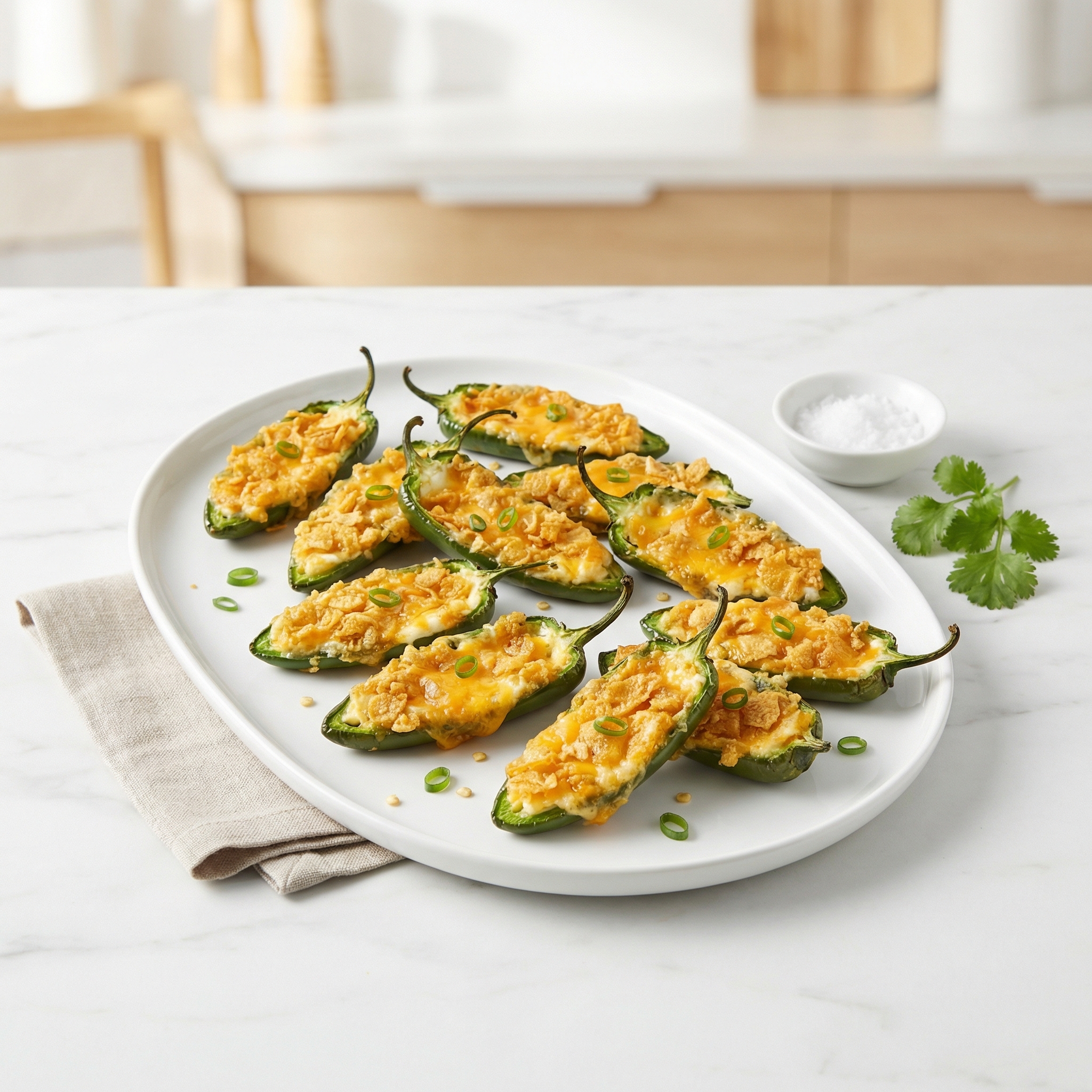 Cheesy Baked Jalapeño Poppers