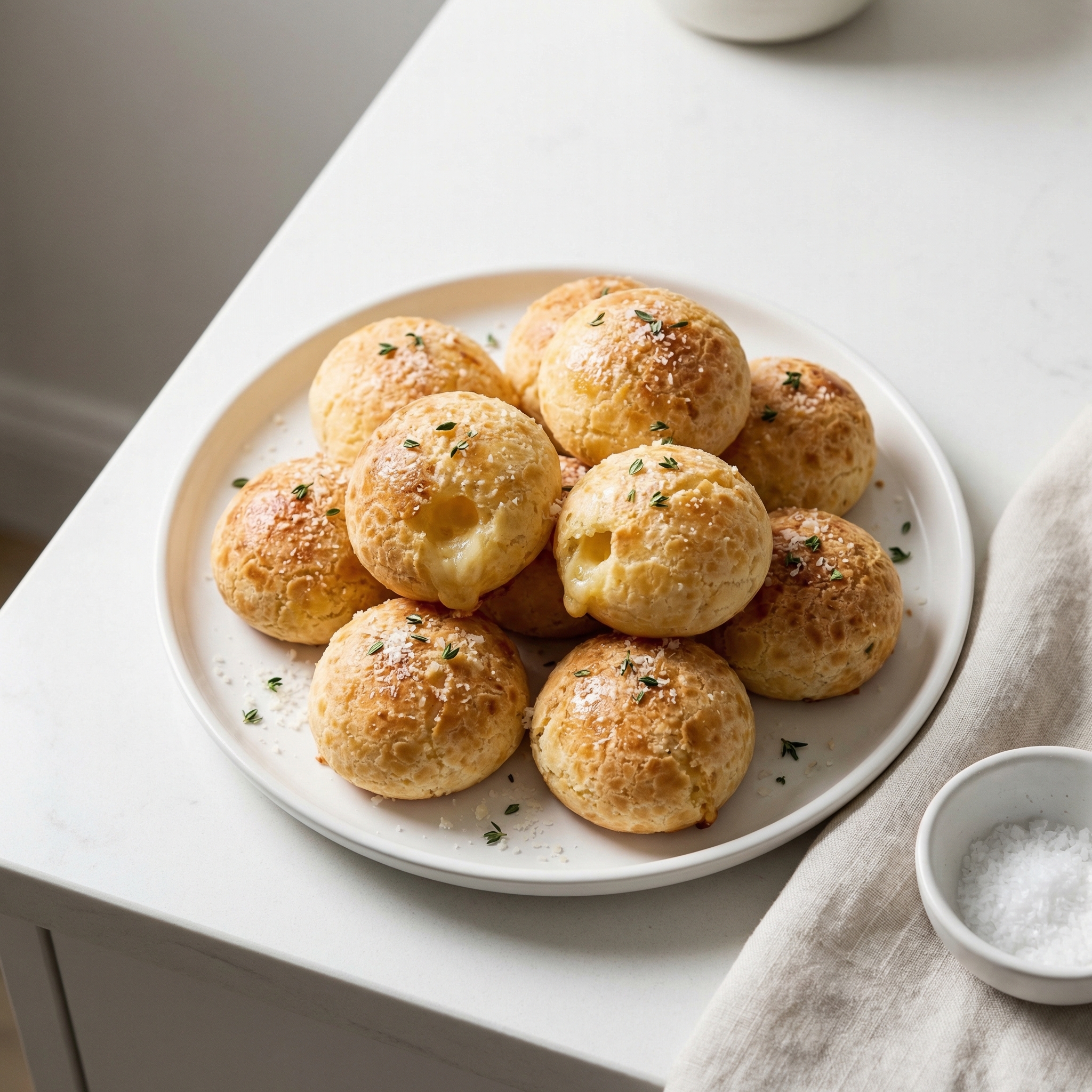 Brazilian Crunchy Cheese Rolls