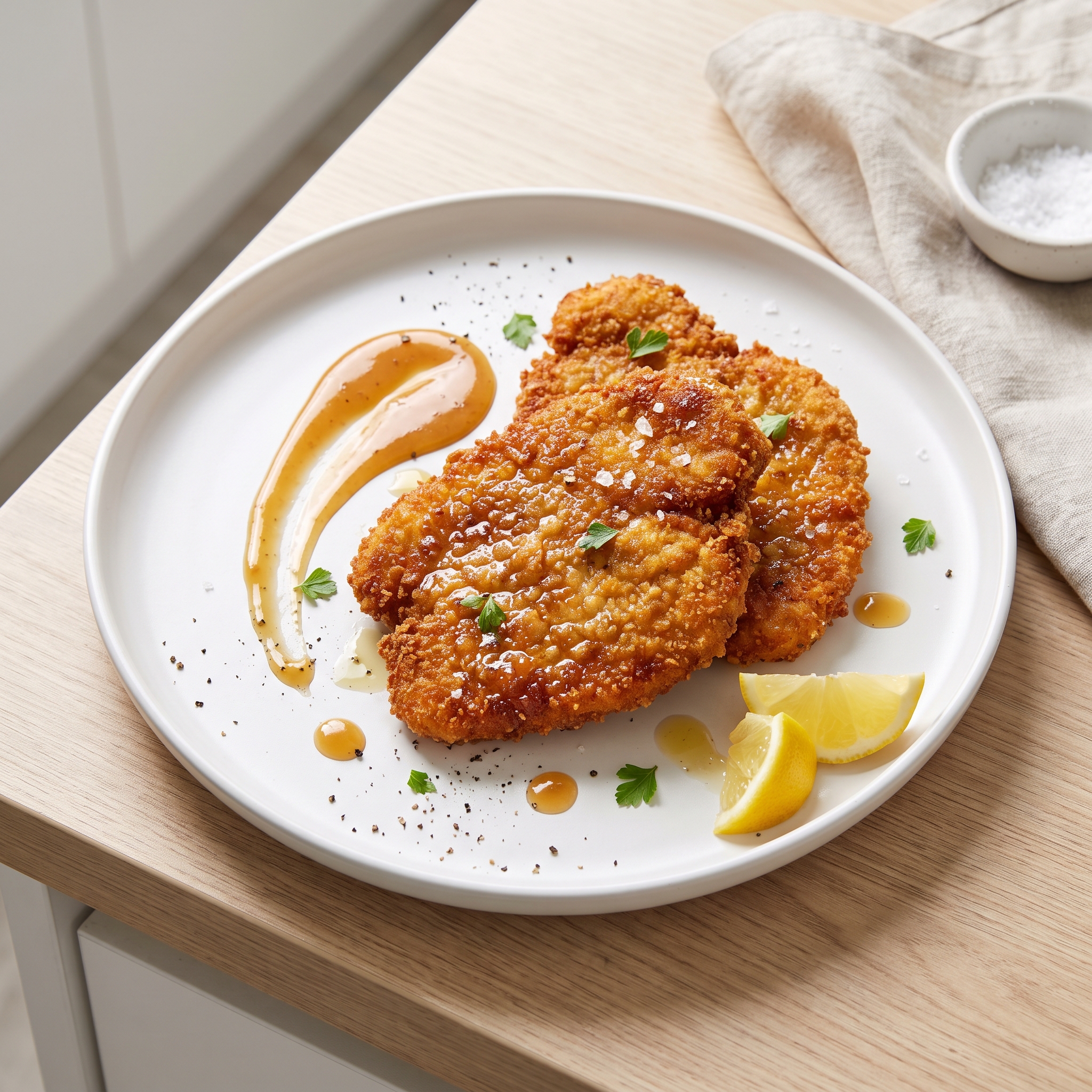 Crispy, Flavor-Packed Chicken Schnitzel