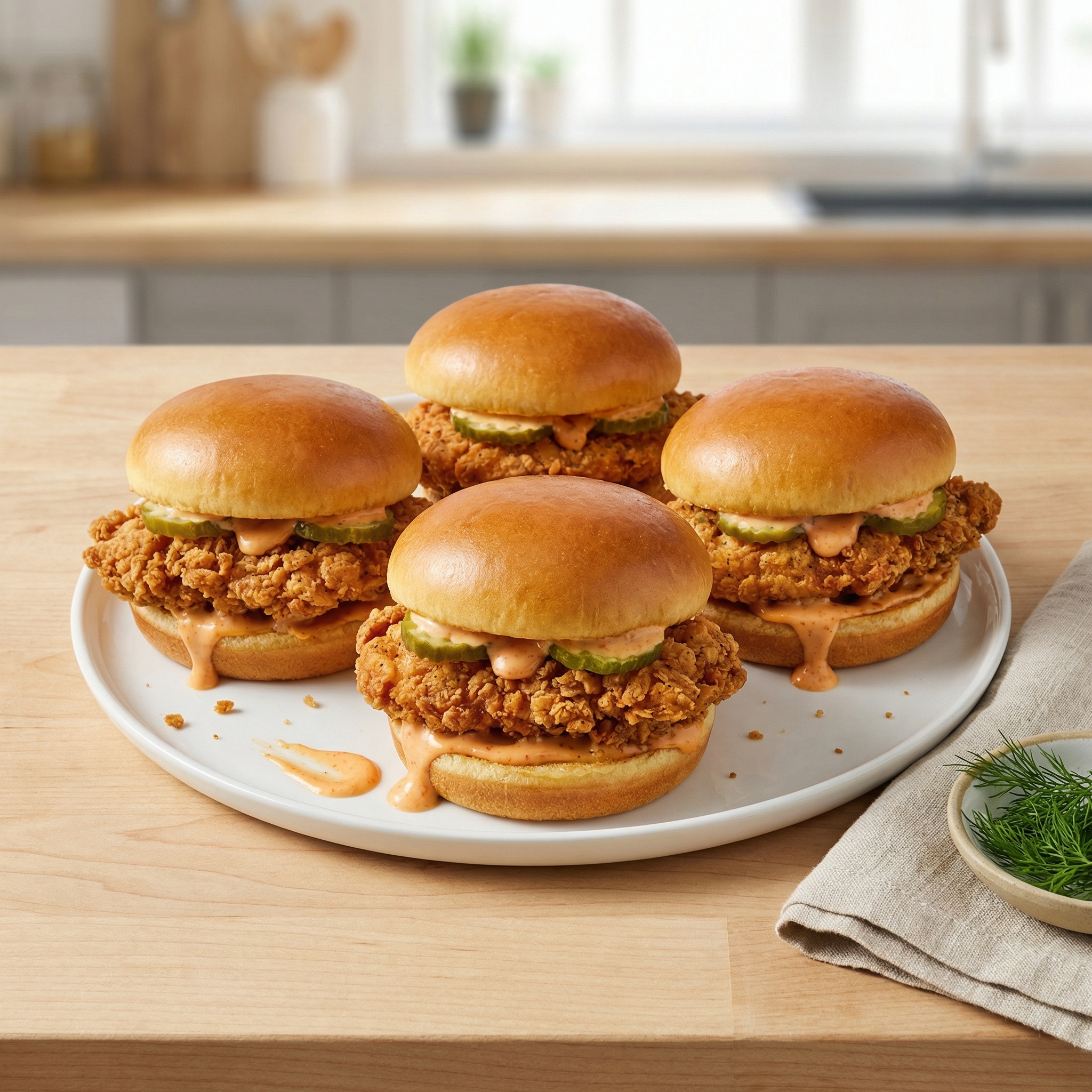 Ultimate Crispy Chicken Sandwiches
