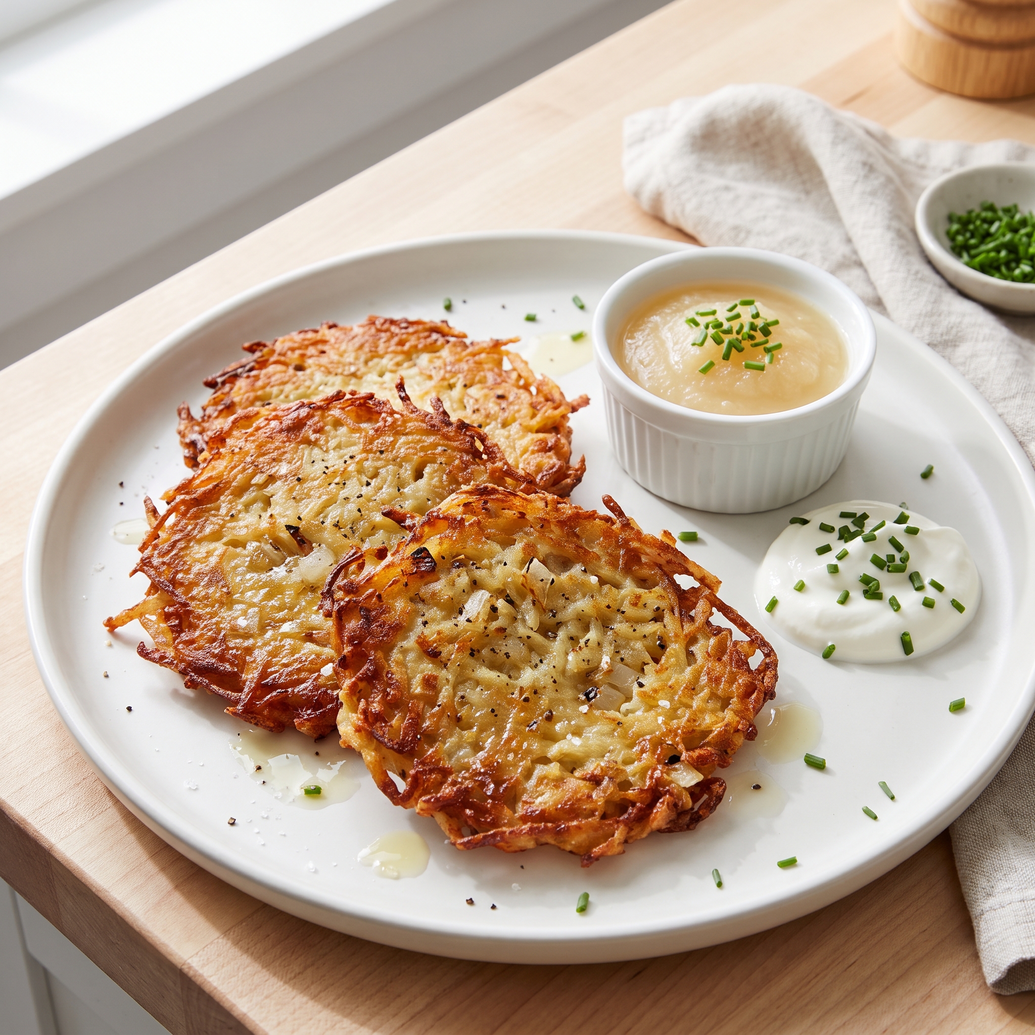 Crispy German Potato Pancakes