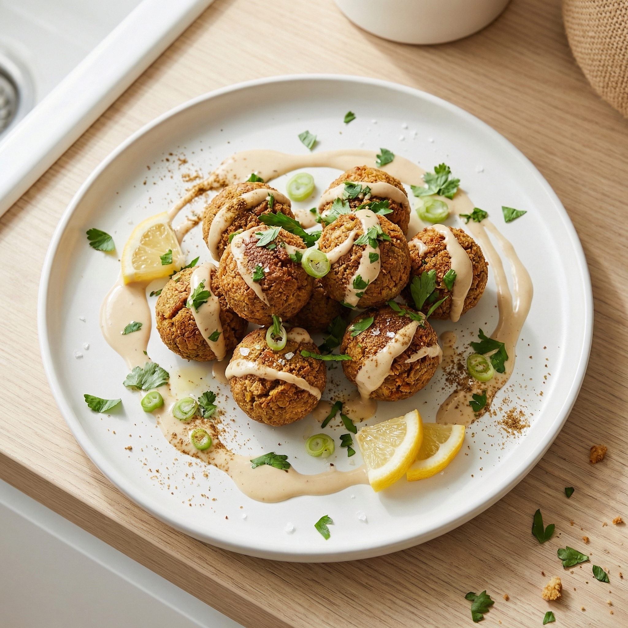Crispy Air Fryer Falafel