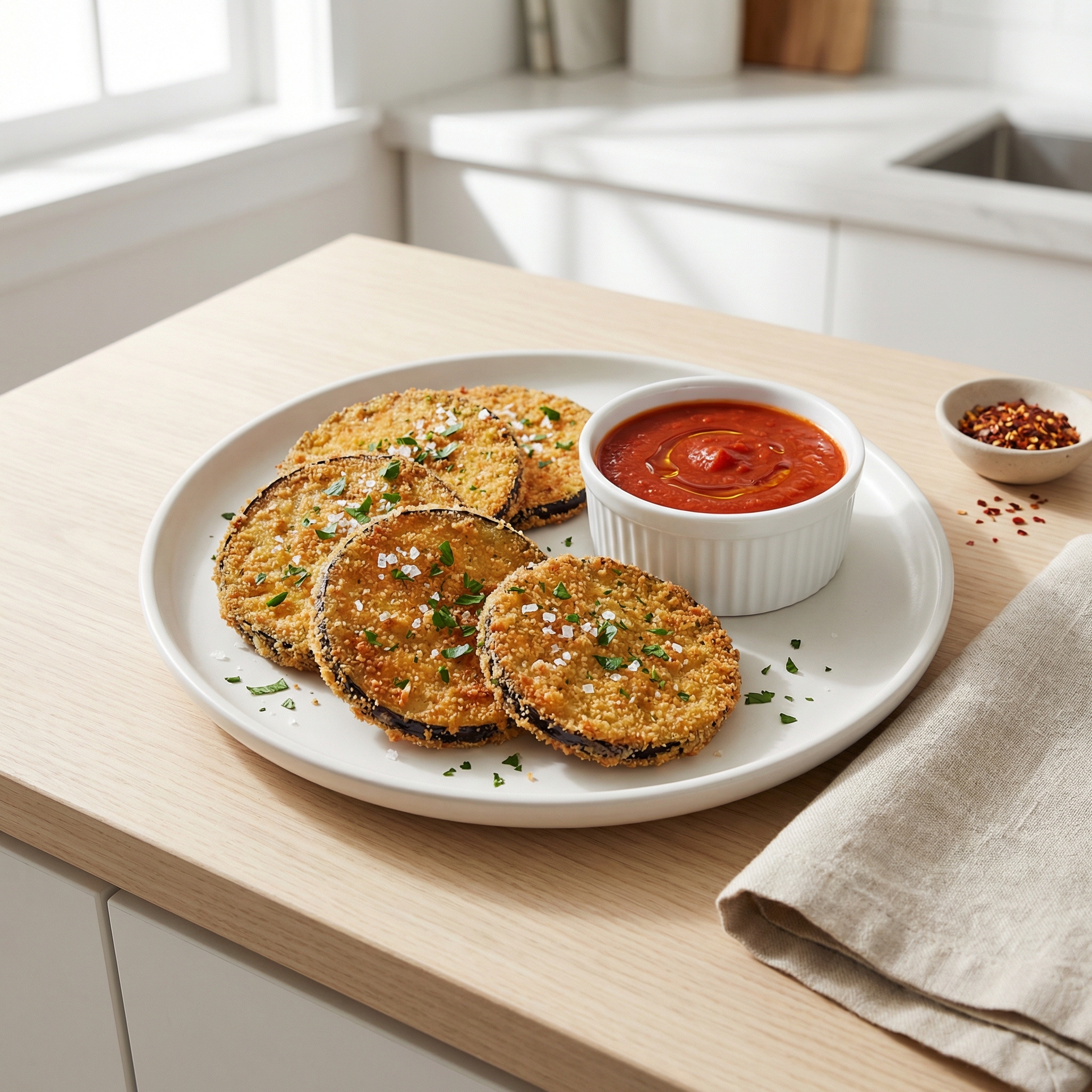 Easy Fried Eggplant