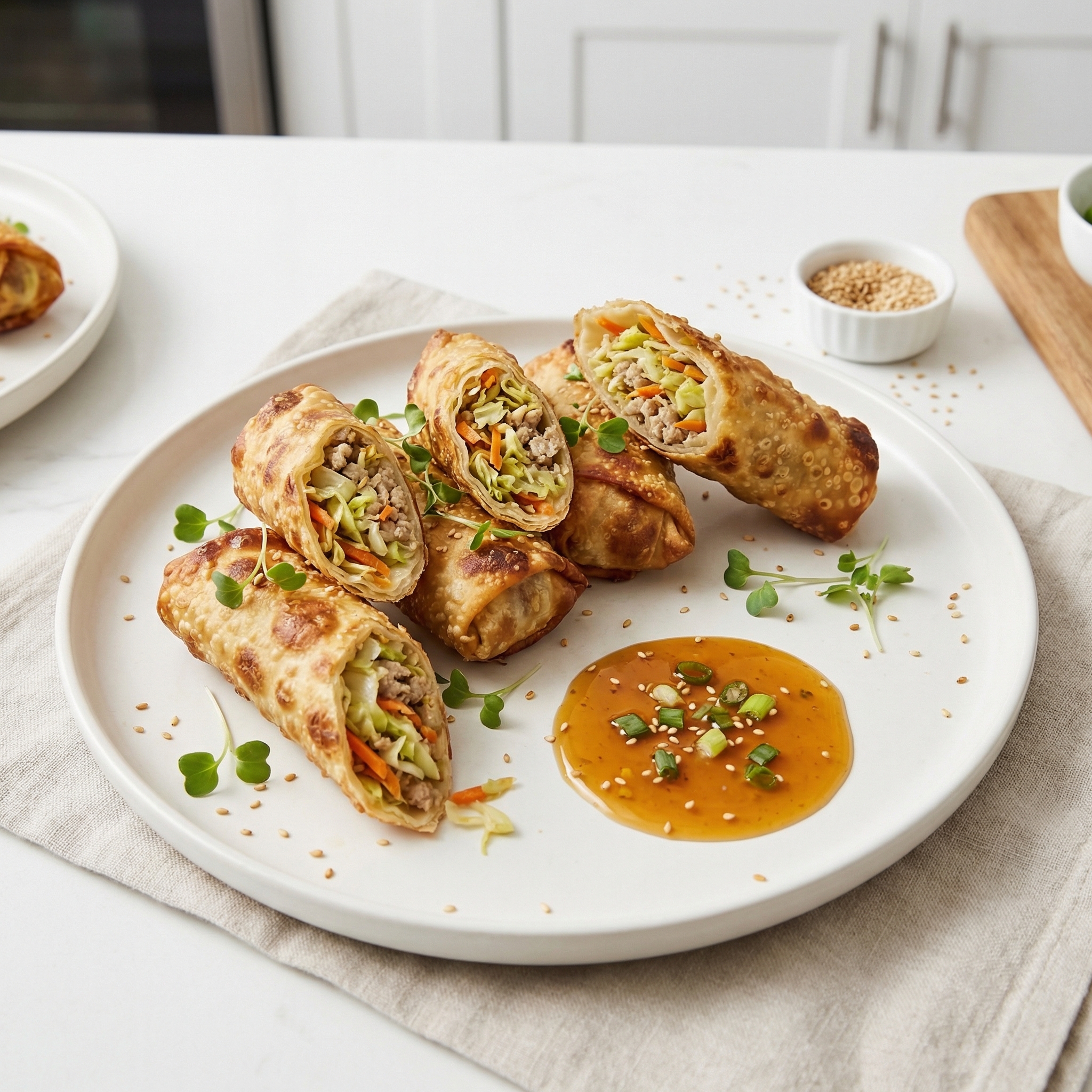 Top-Notch Pork Egg Rolls