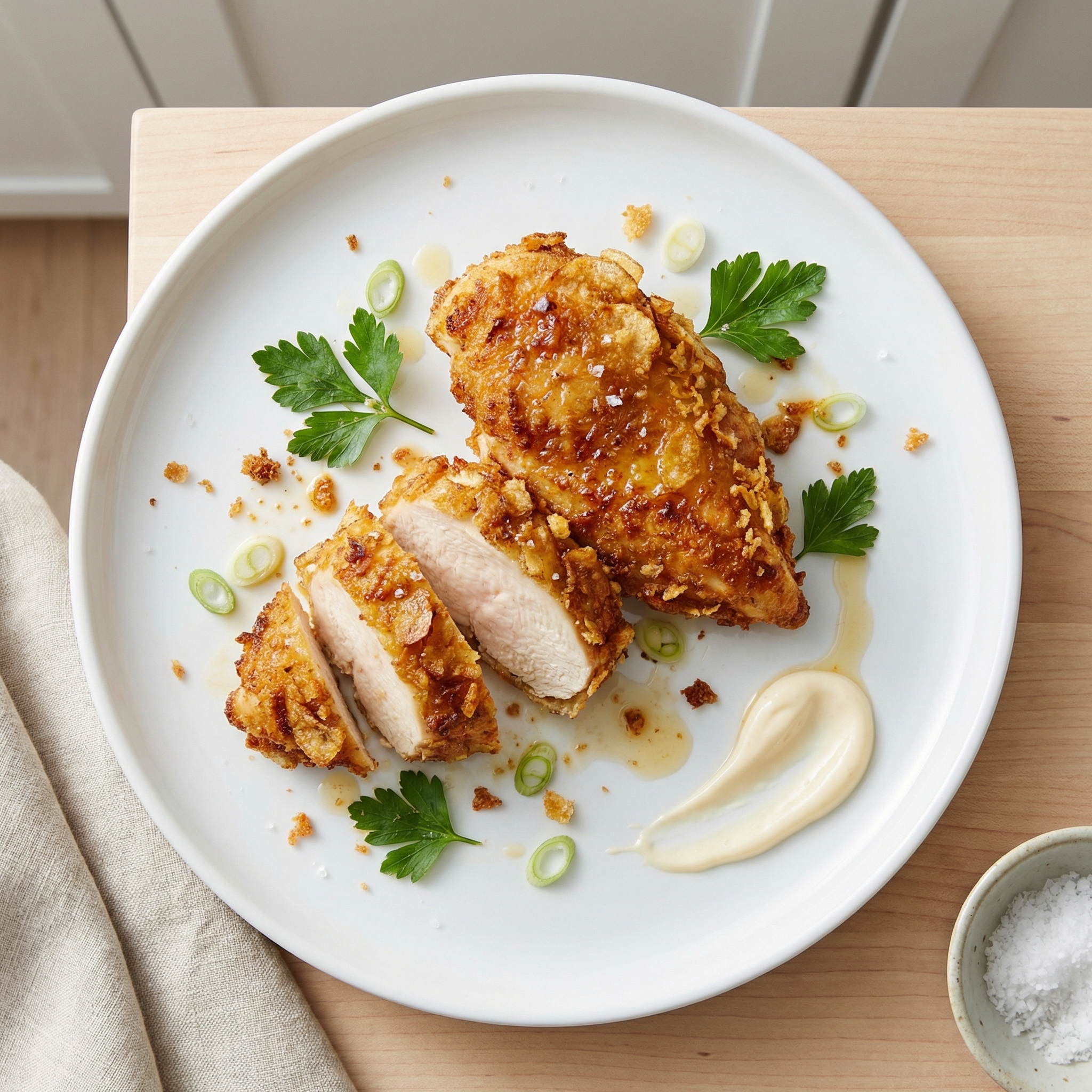 Crispy Potato-Chip Crusted Chicken