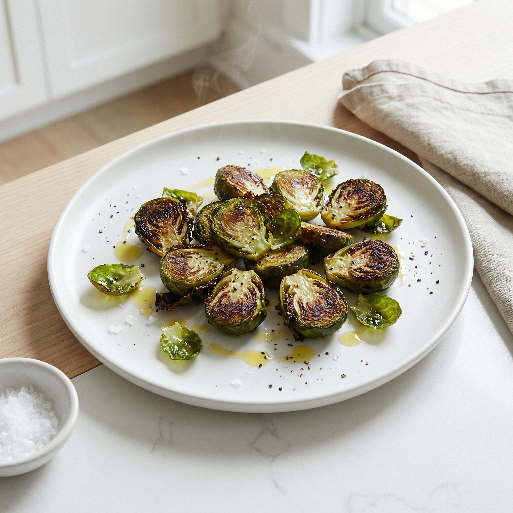 Simply Roasted Brussels Sprouts