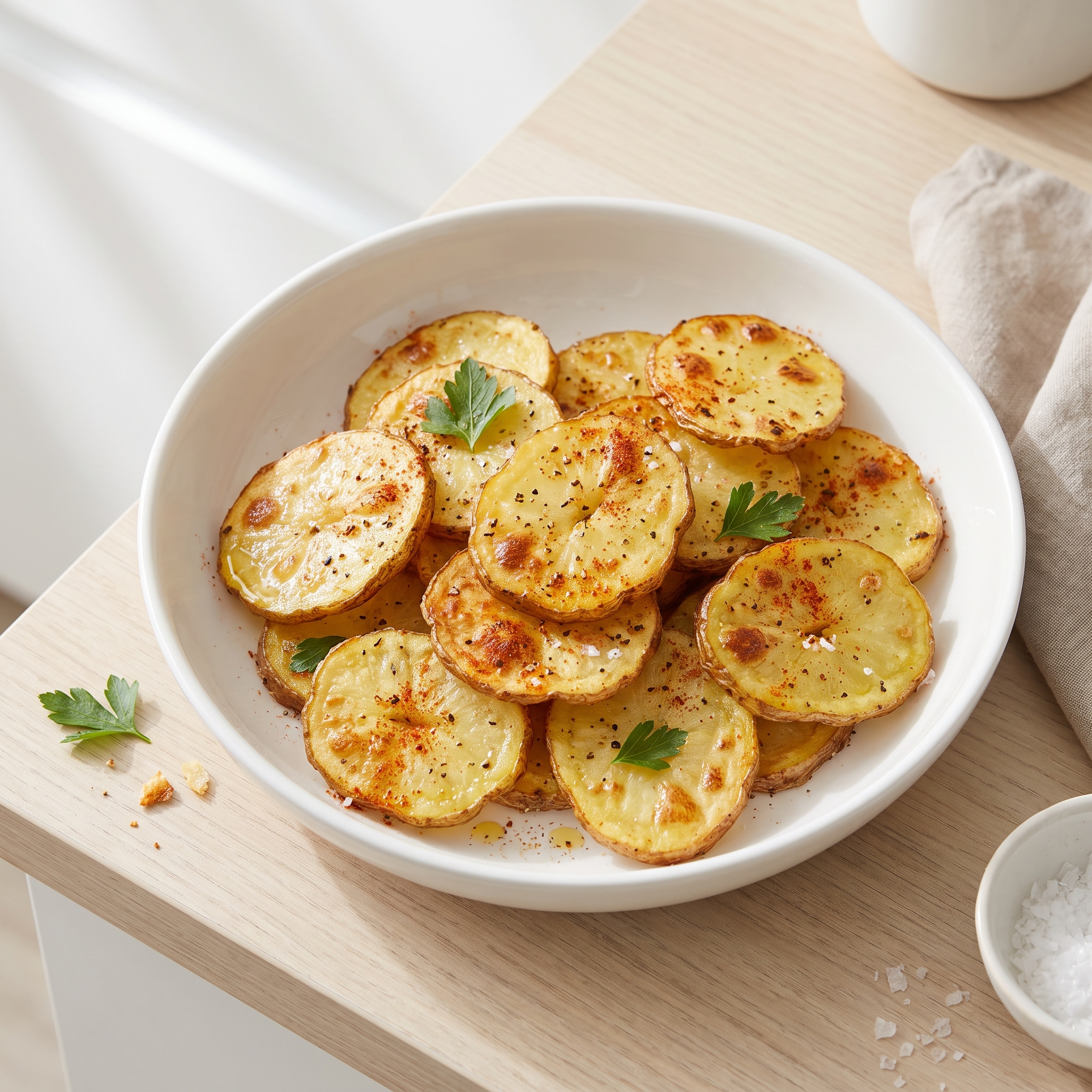Crispy Roasted Potato Rounds