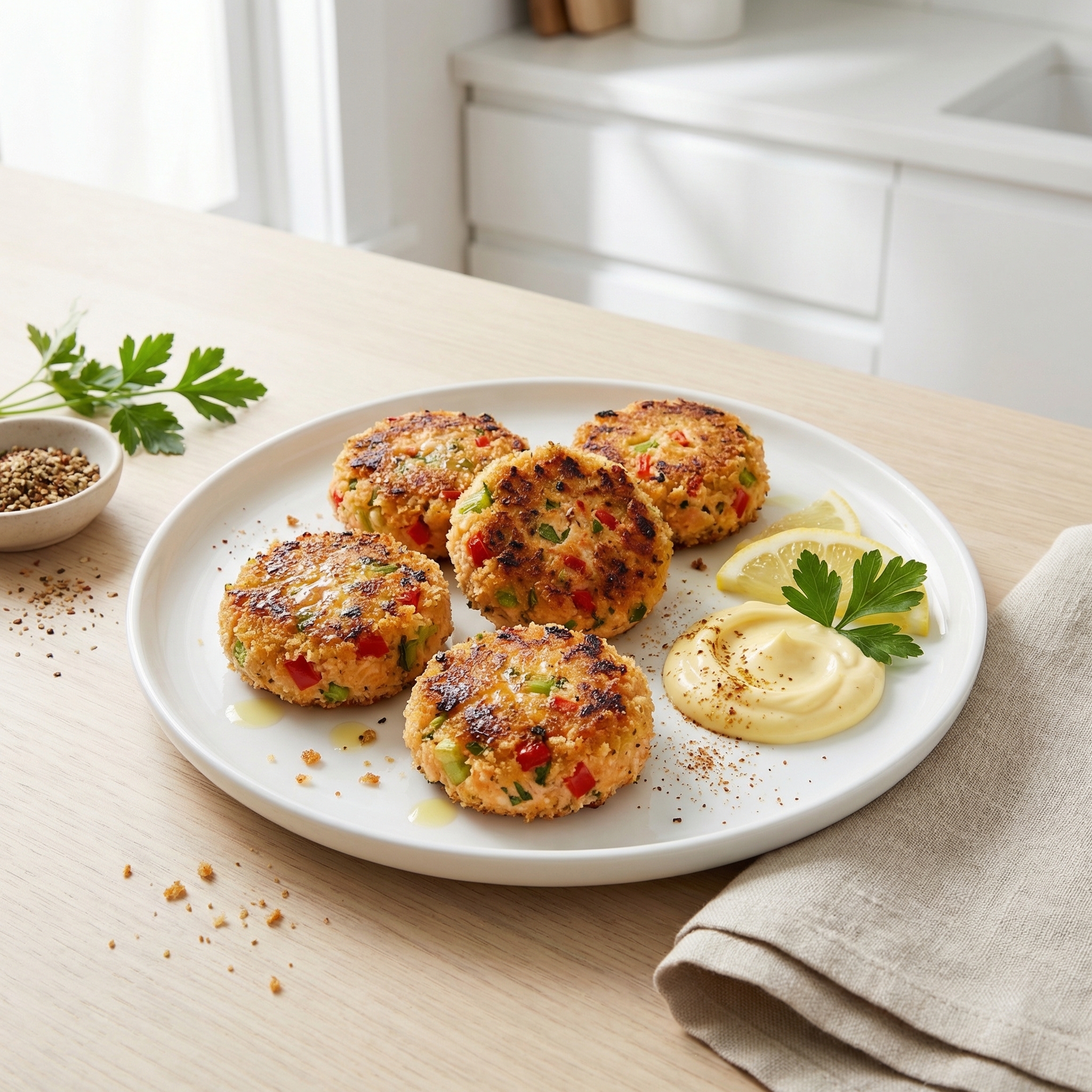Crispy Salmon Cakes